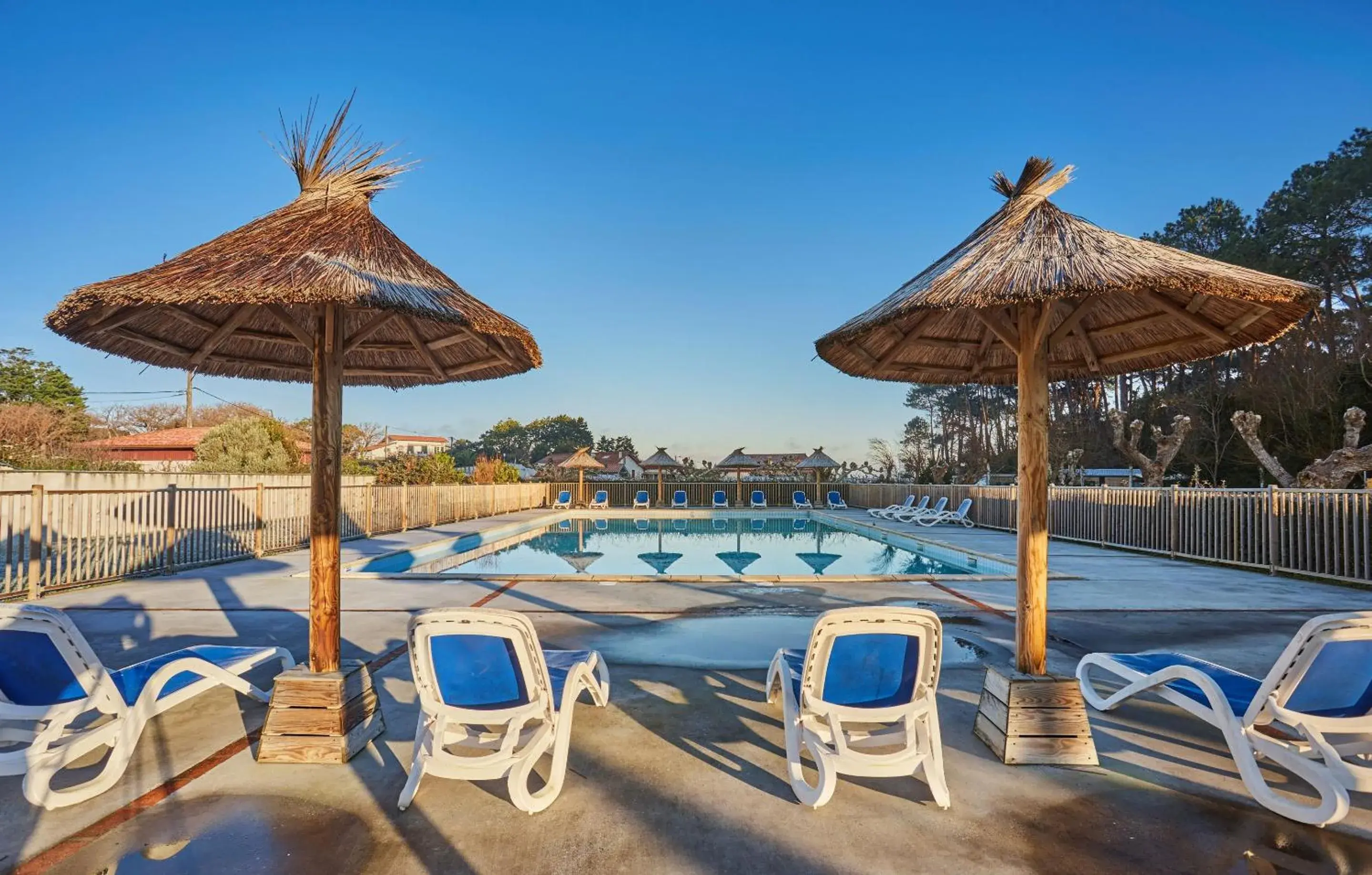 Swimming Pool in Hôtel Prestige Odalys Erromardie