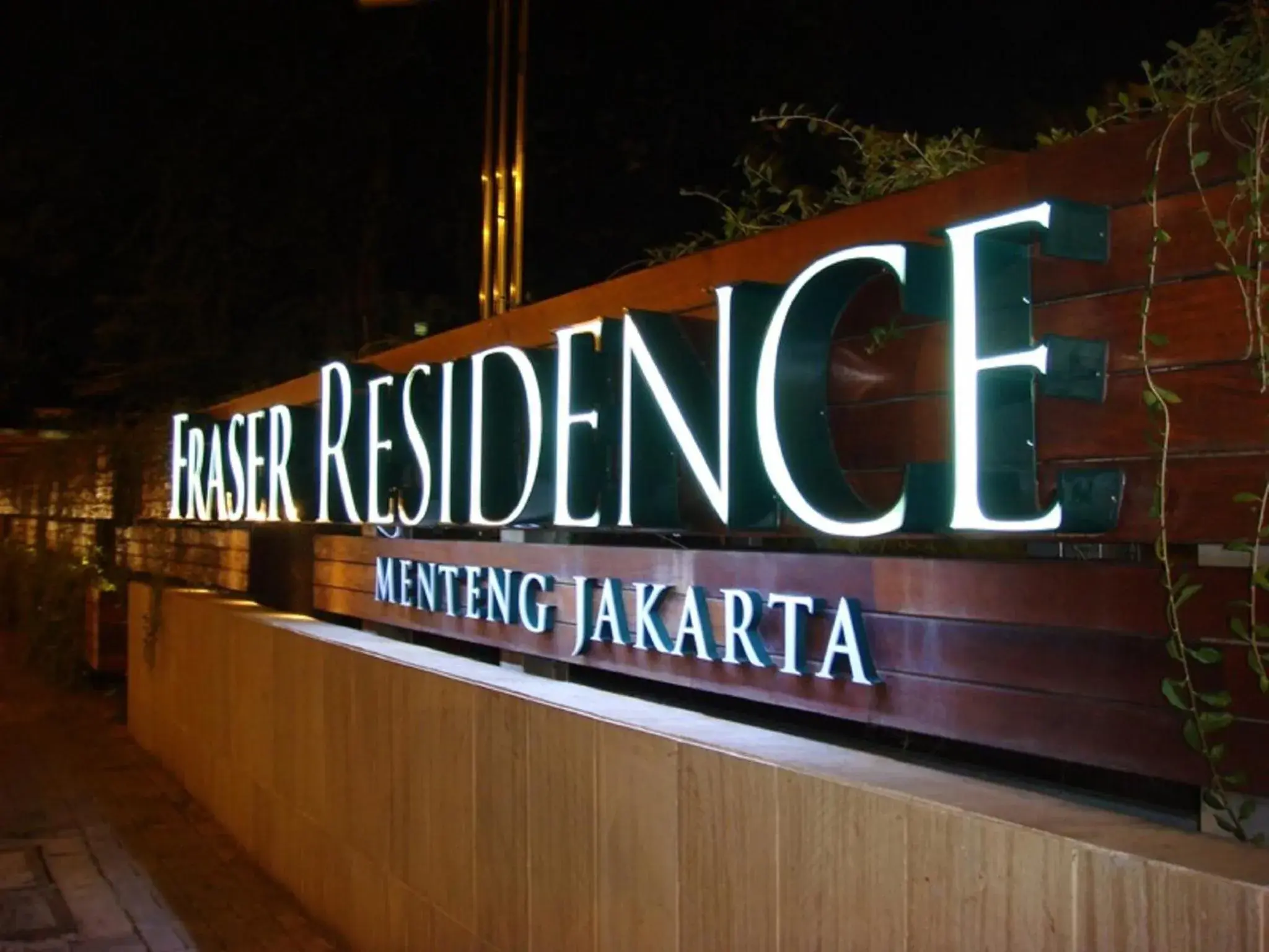 Facade/entrance in Fraser Residence Menteng Jakarta
