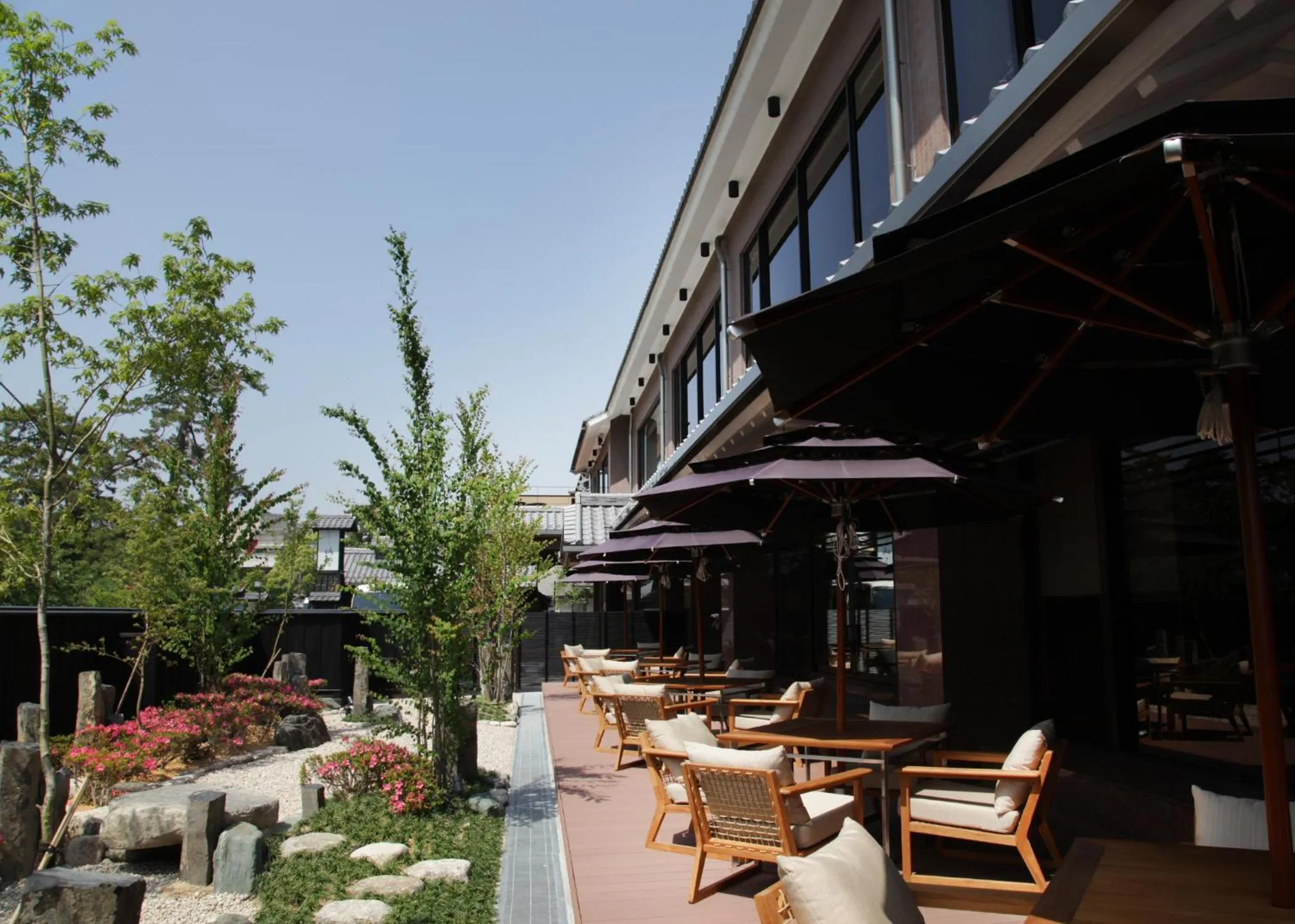 Patio in Hikone Castle Resort & Spa