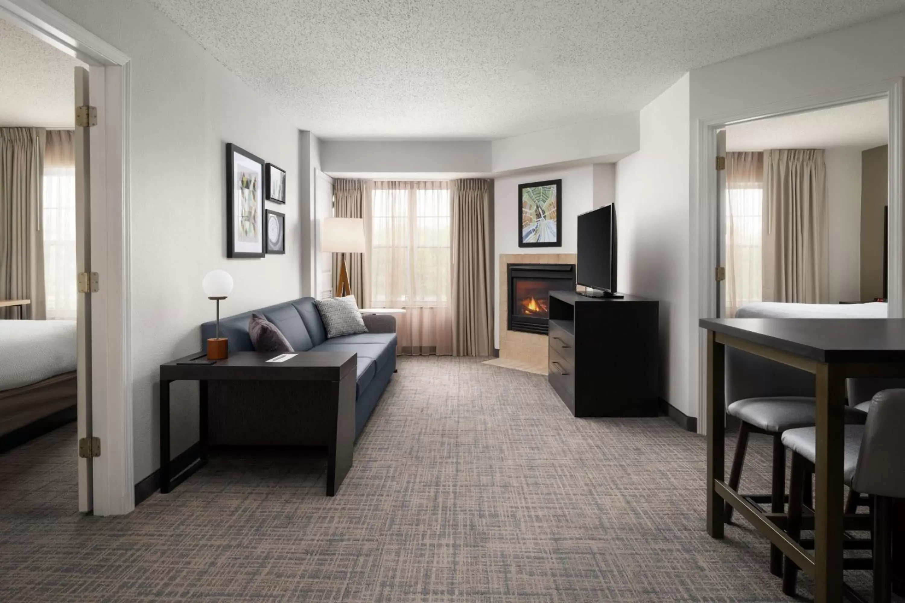 Bedroom, Seating Area in Residence Inn Mount Olive At International Trade Center