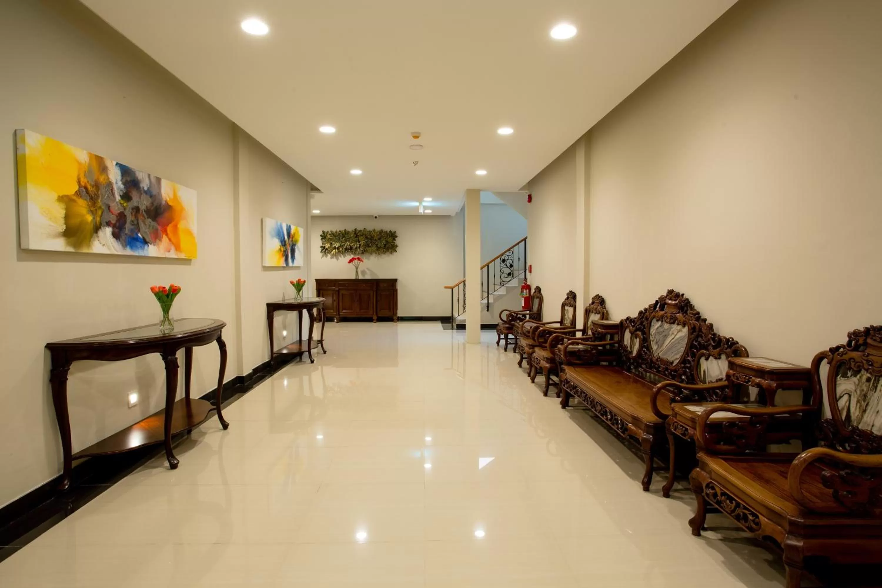 Seating area in S Bangkok Hotel, Navamin