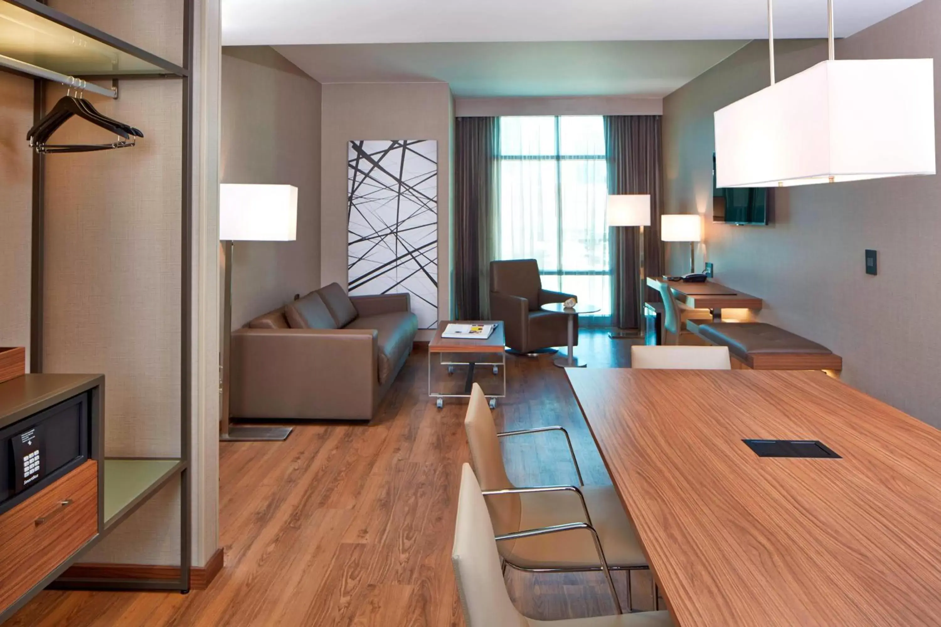 Bedroom, Seating Area in AC Hotel by Marriott Atlanta Buckhead at Phipps Plaza