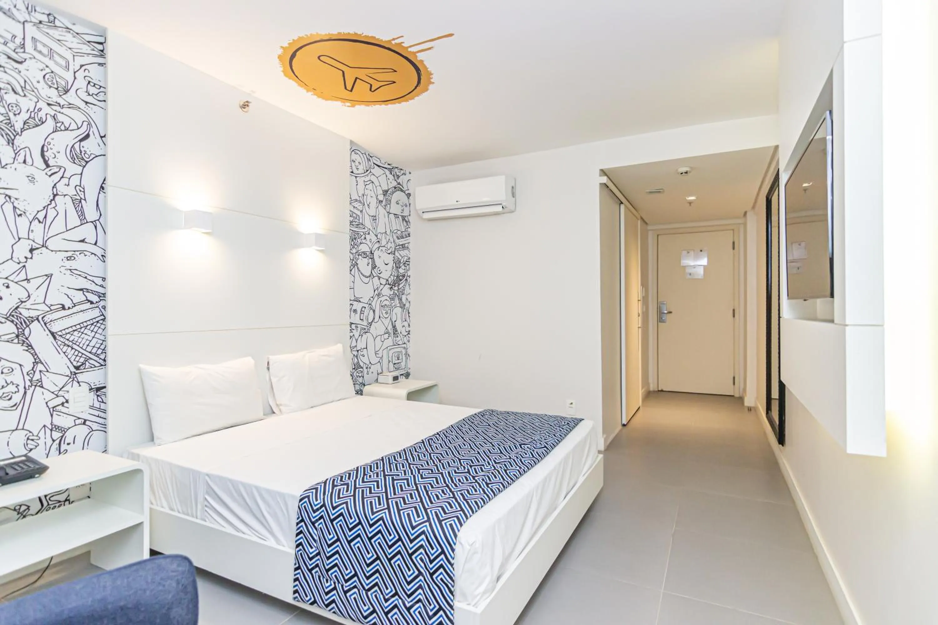 Bedroom, Bed in ibis Styles Rio de Janeiro Botafogo