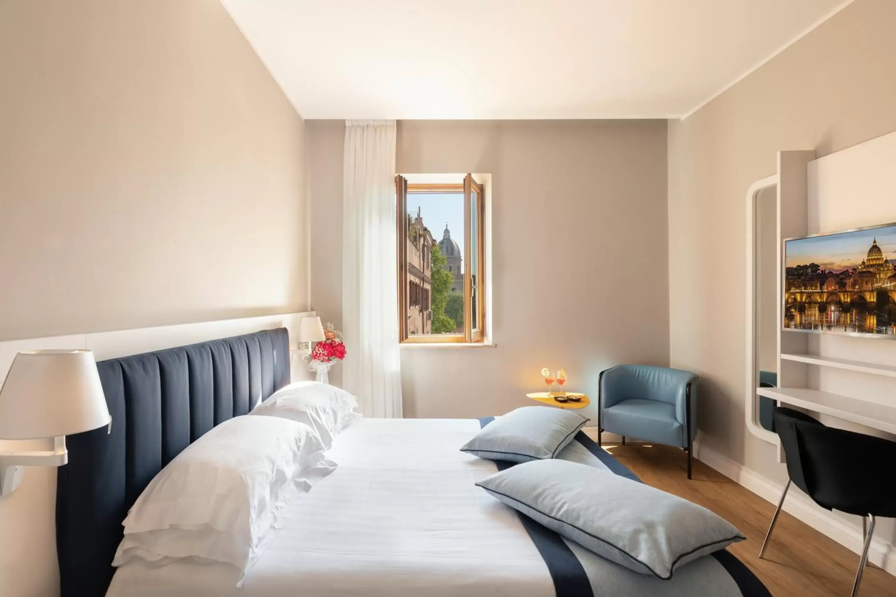 Bed in Hotel La Rovere
