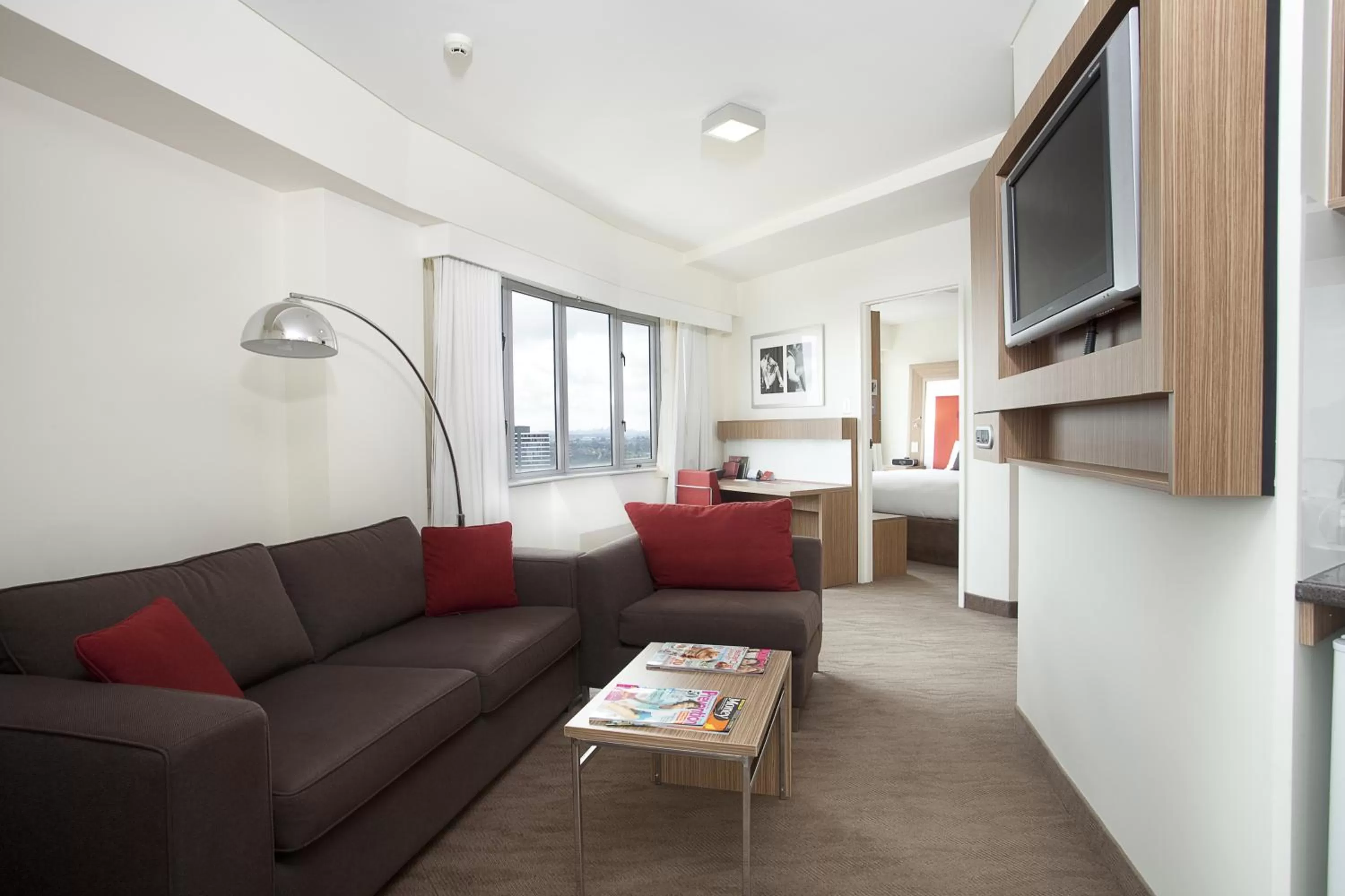 Living room in Novotel Sydney Olympic Park