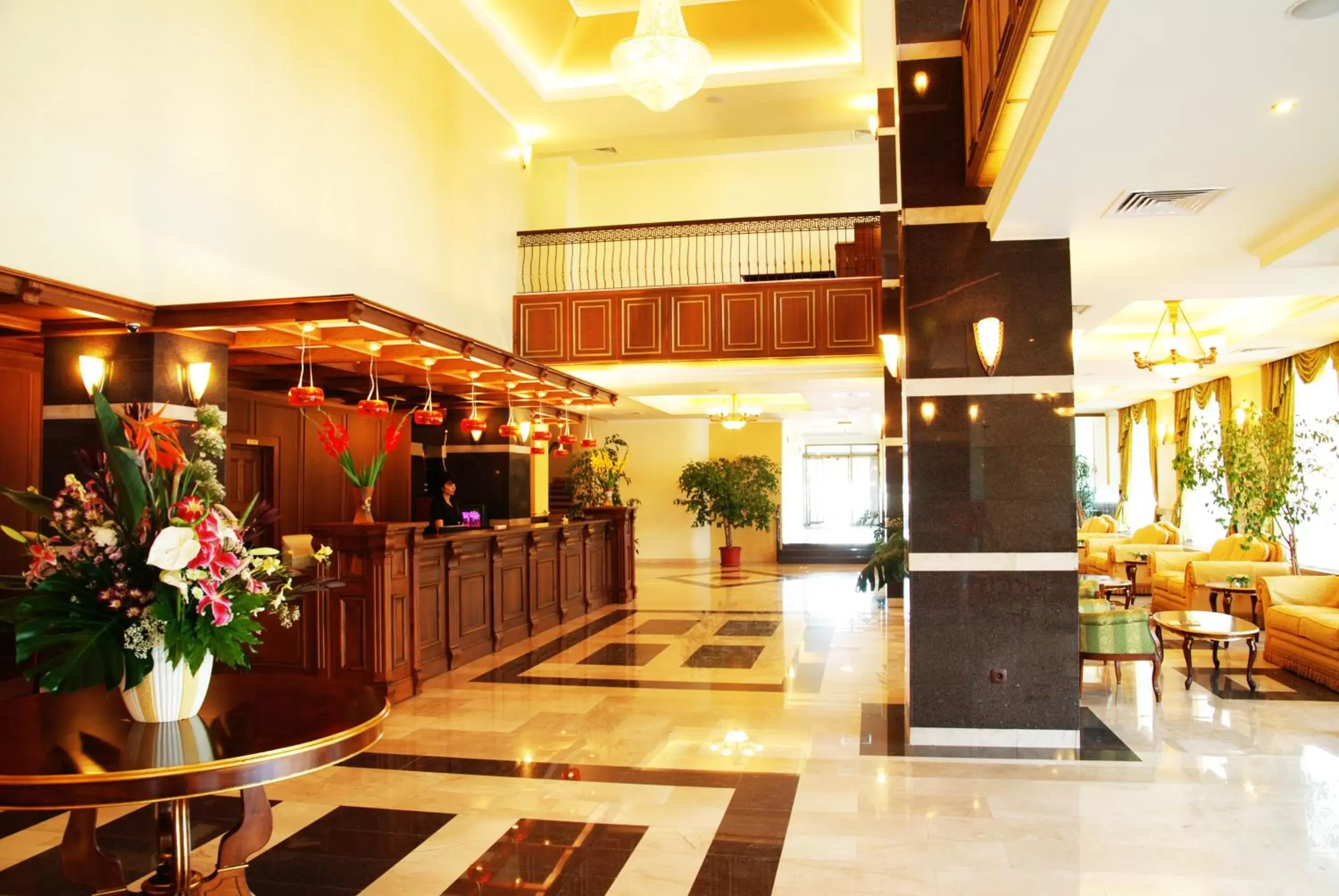 Lobby or reception, Lobby/Reception in Hotel Central