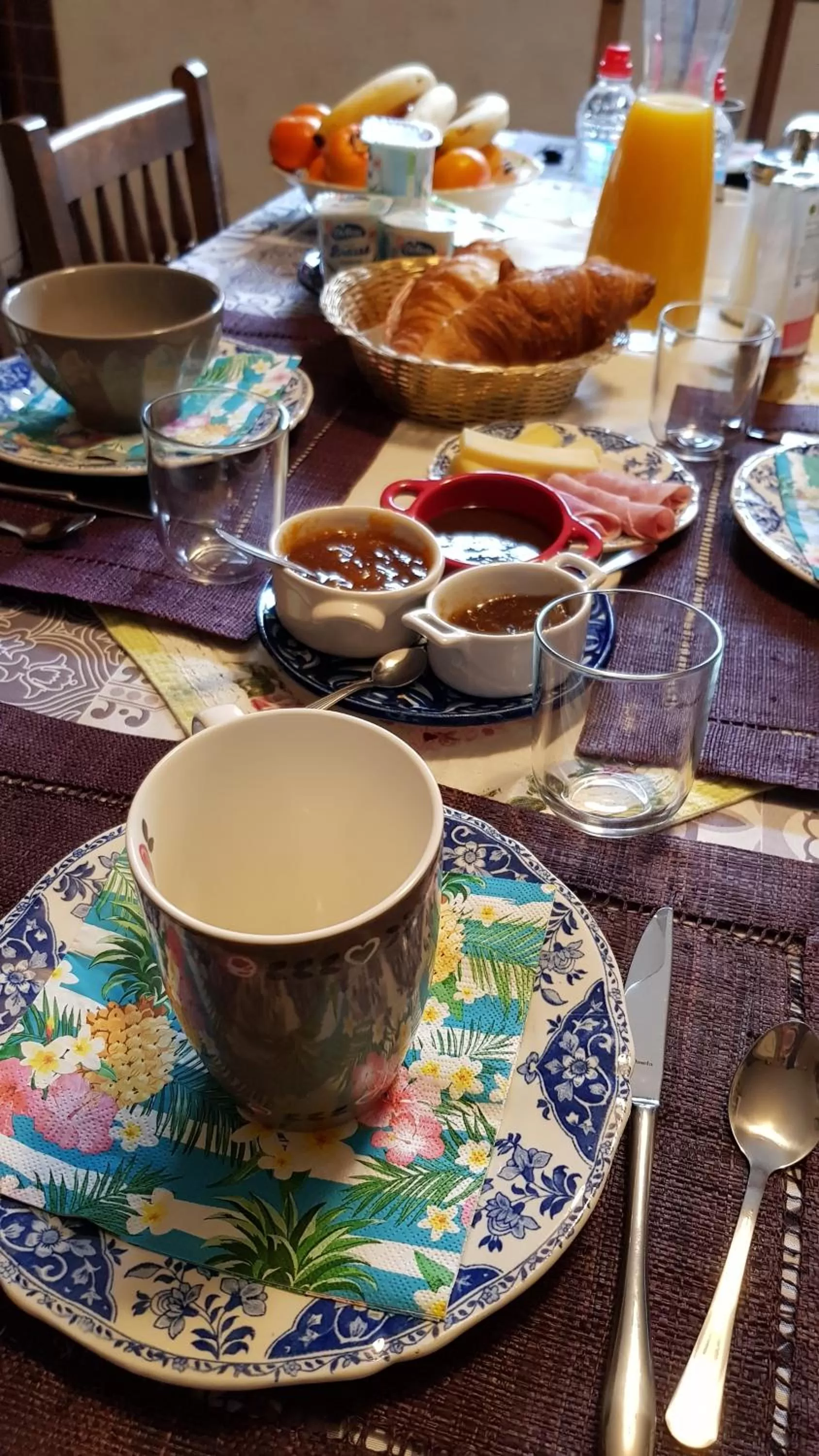 Food and drinks in Au Nid de la Madeleine