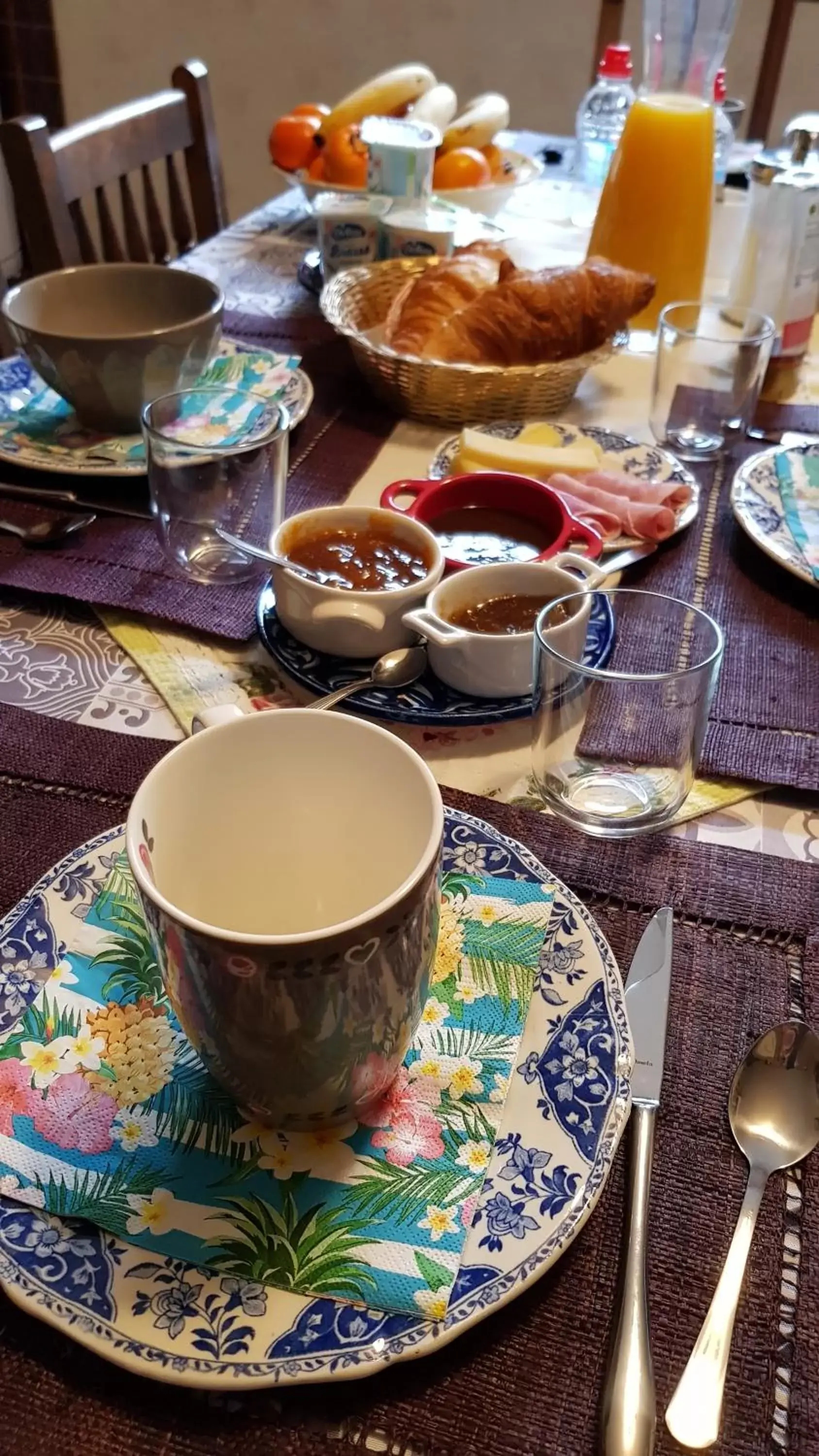 Food and drinks in Au Nid de la Madeleine