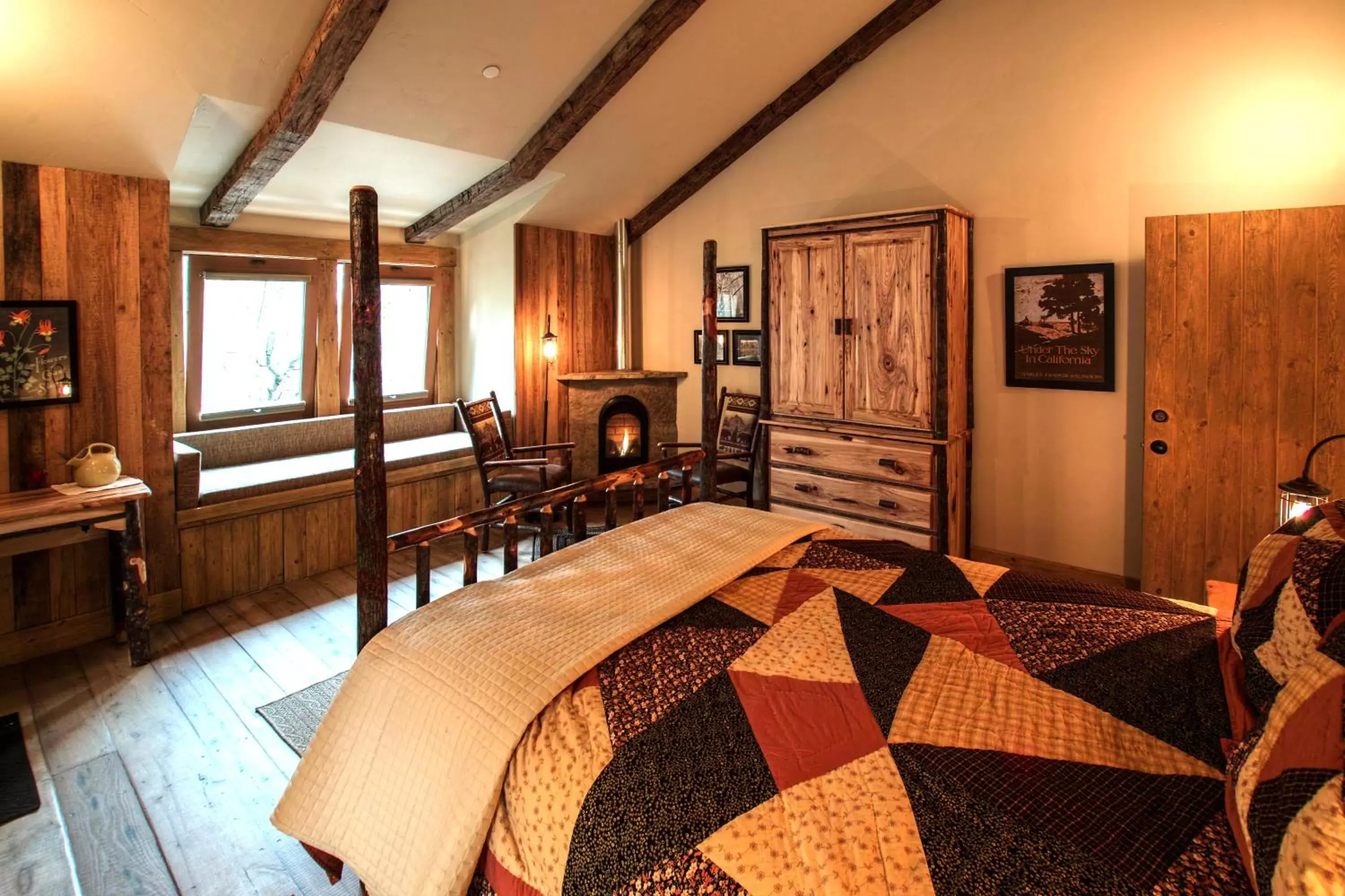 Bedroom in The Squibb Houses