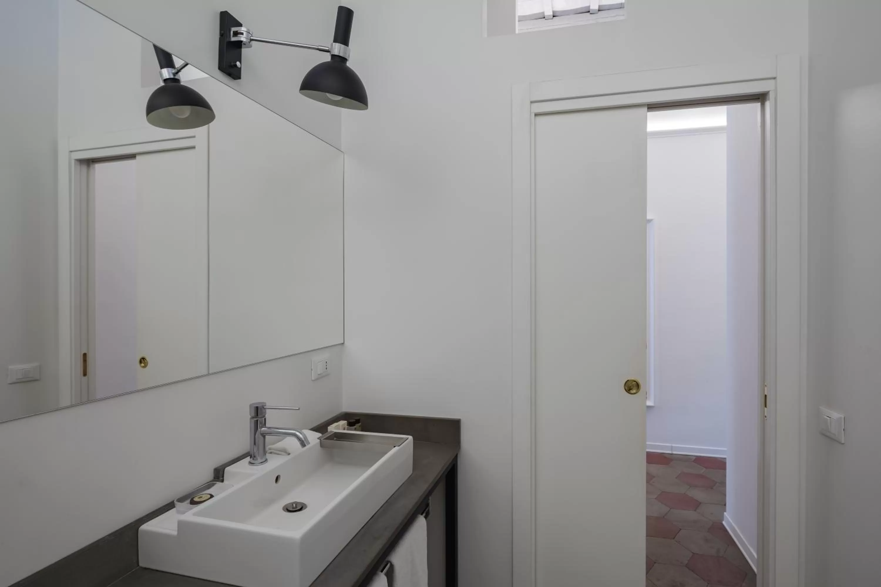 Bathroom in Palazzo Lupardi Relais
