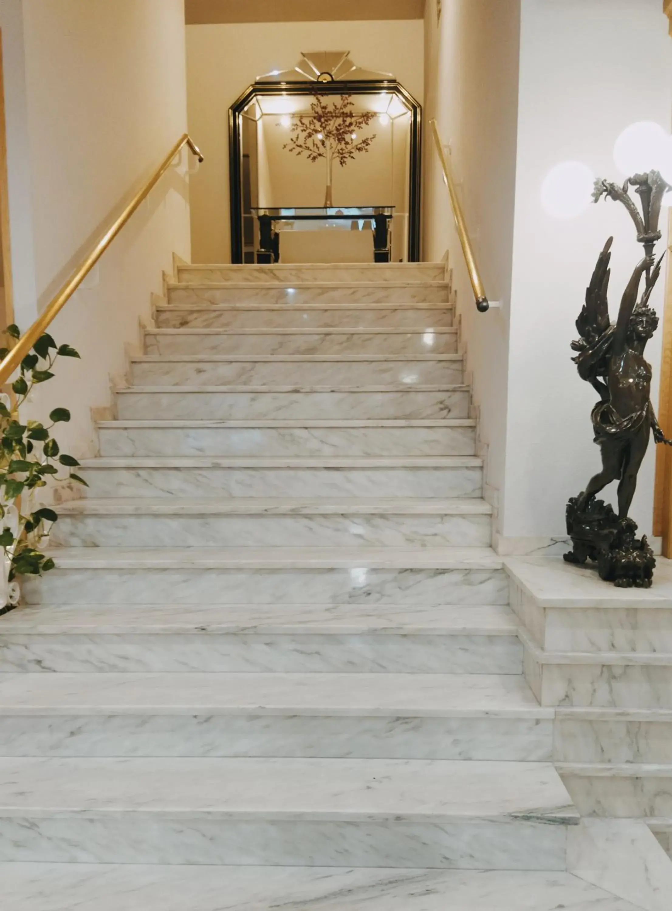 Lobby or reception in Hotel Santa Cecilia