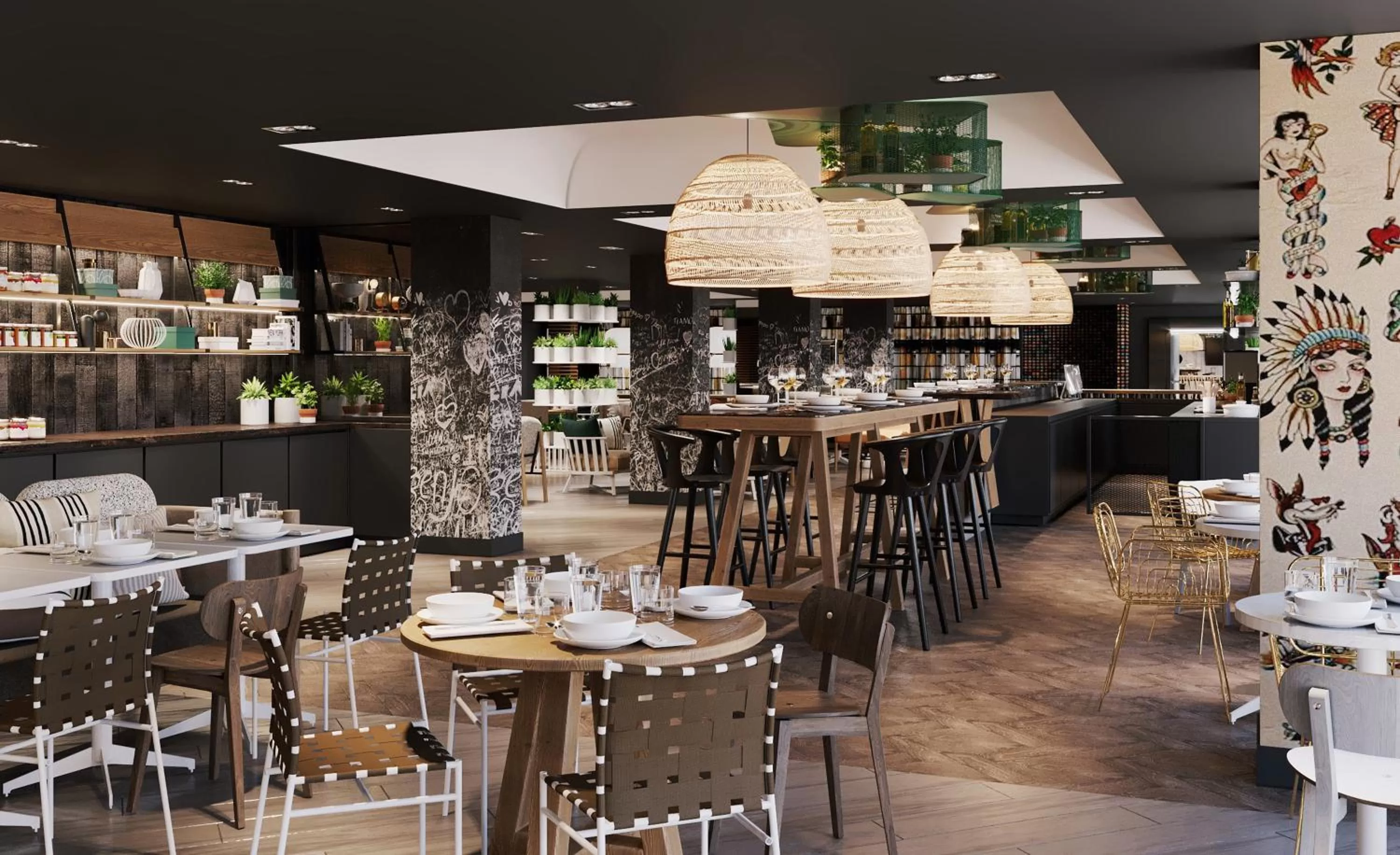 Restaurant/places to eat in Novotel Bordeaux Centre Ville