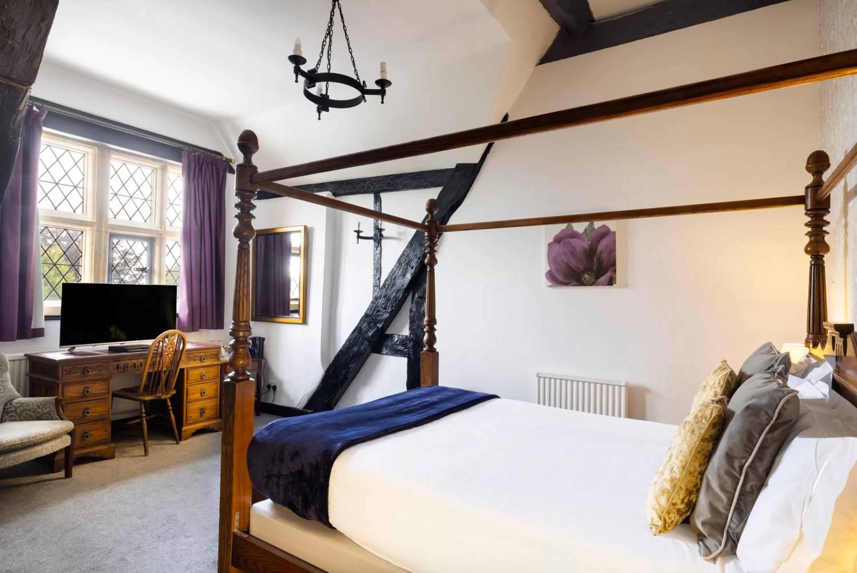 Bedroom in Karma Salford Hall Hotel