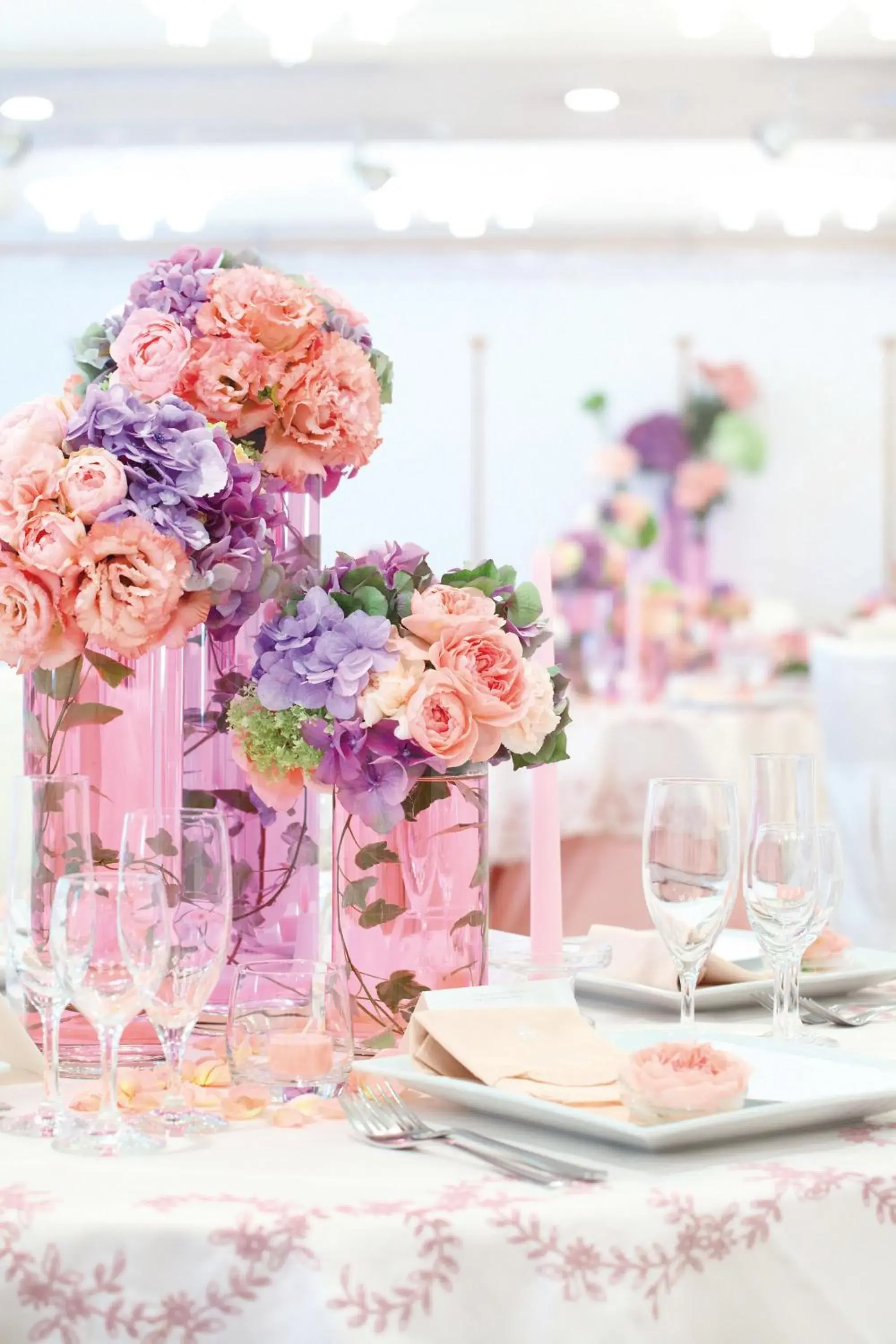 Decorative detail, Banquet Facilities in Hotel Awina Osaka