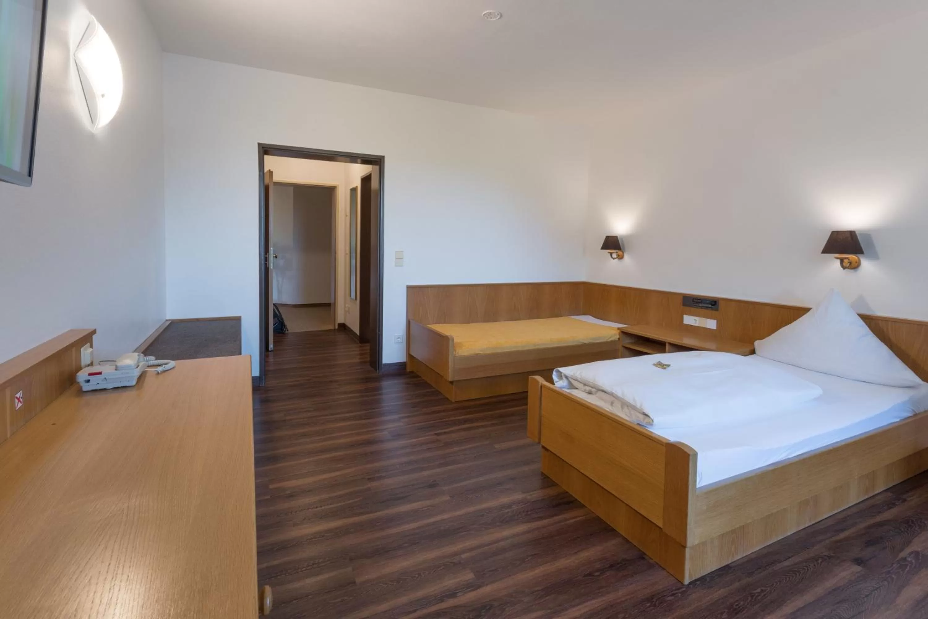 Bed in Hotel Bartholomäus