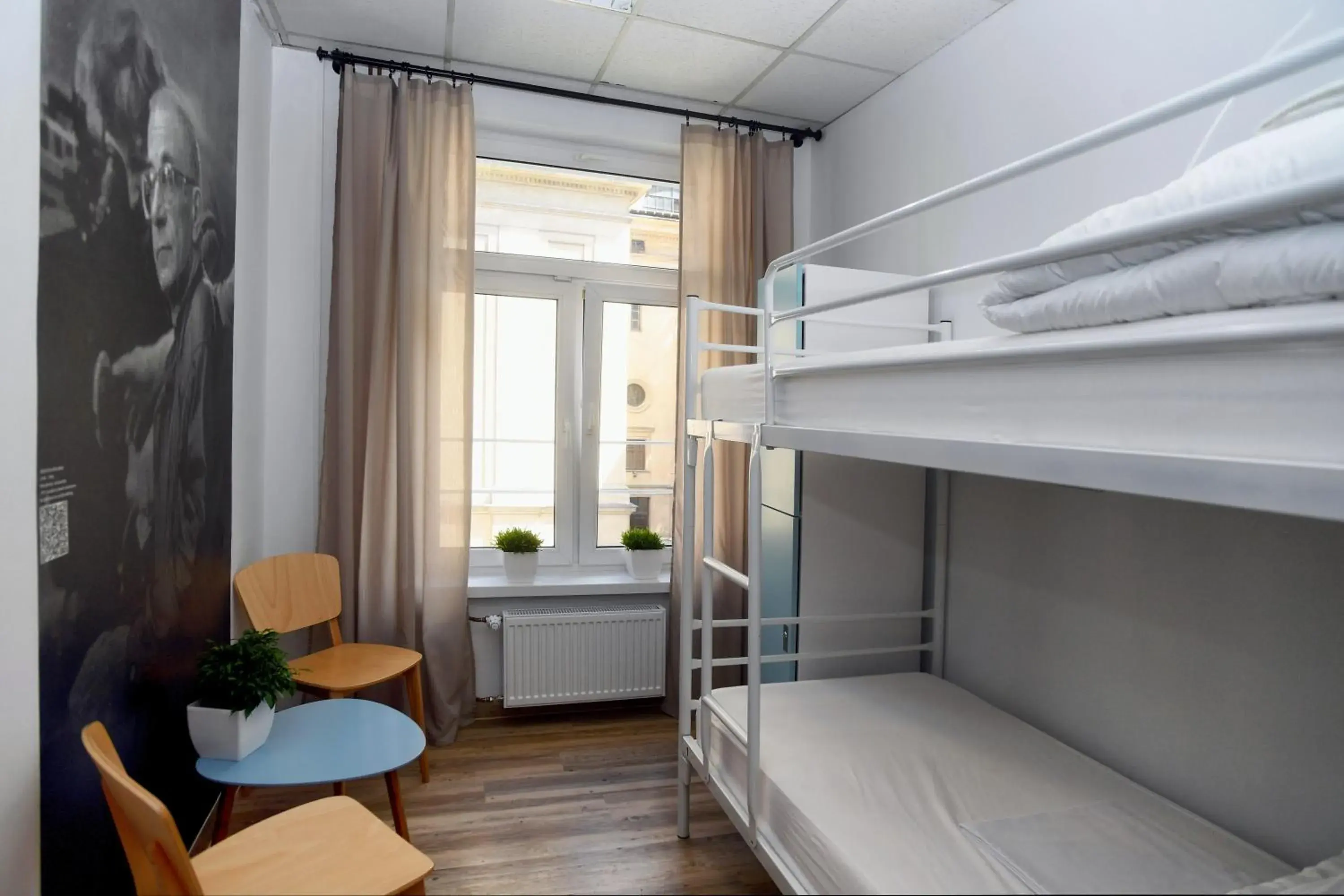 Photo of the whole room, Bunk Bed in Warsaw Hostel Centrum