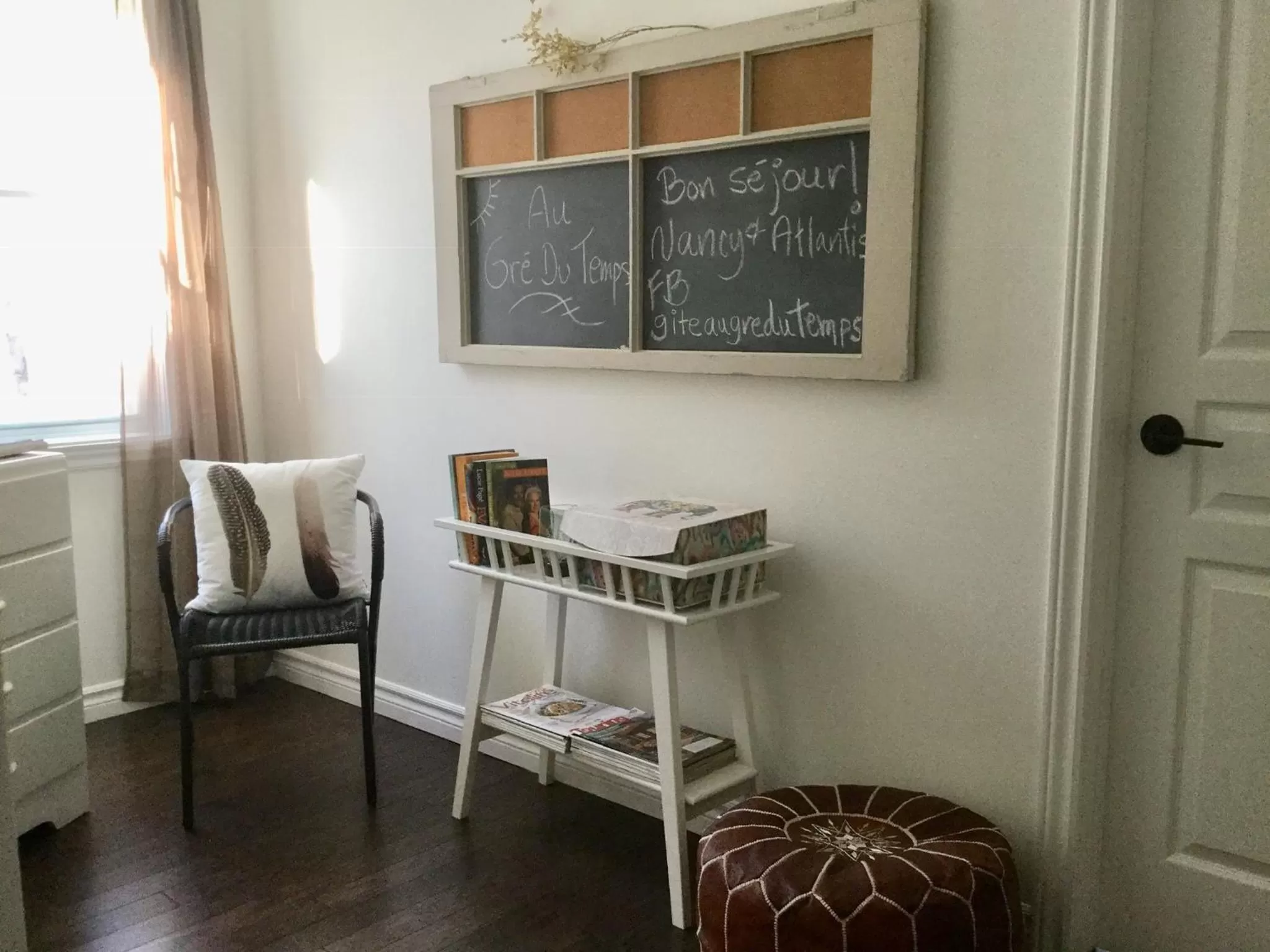 Area and facilities in Au Gré Du Temps - Gîte B&B