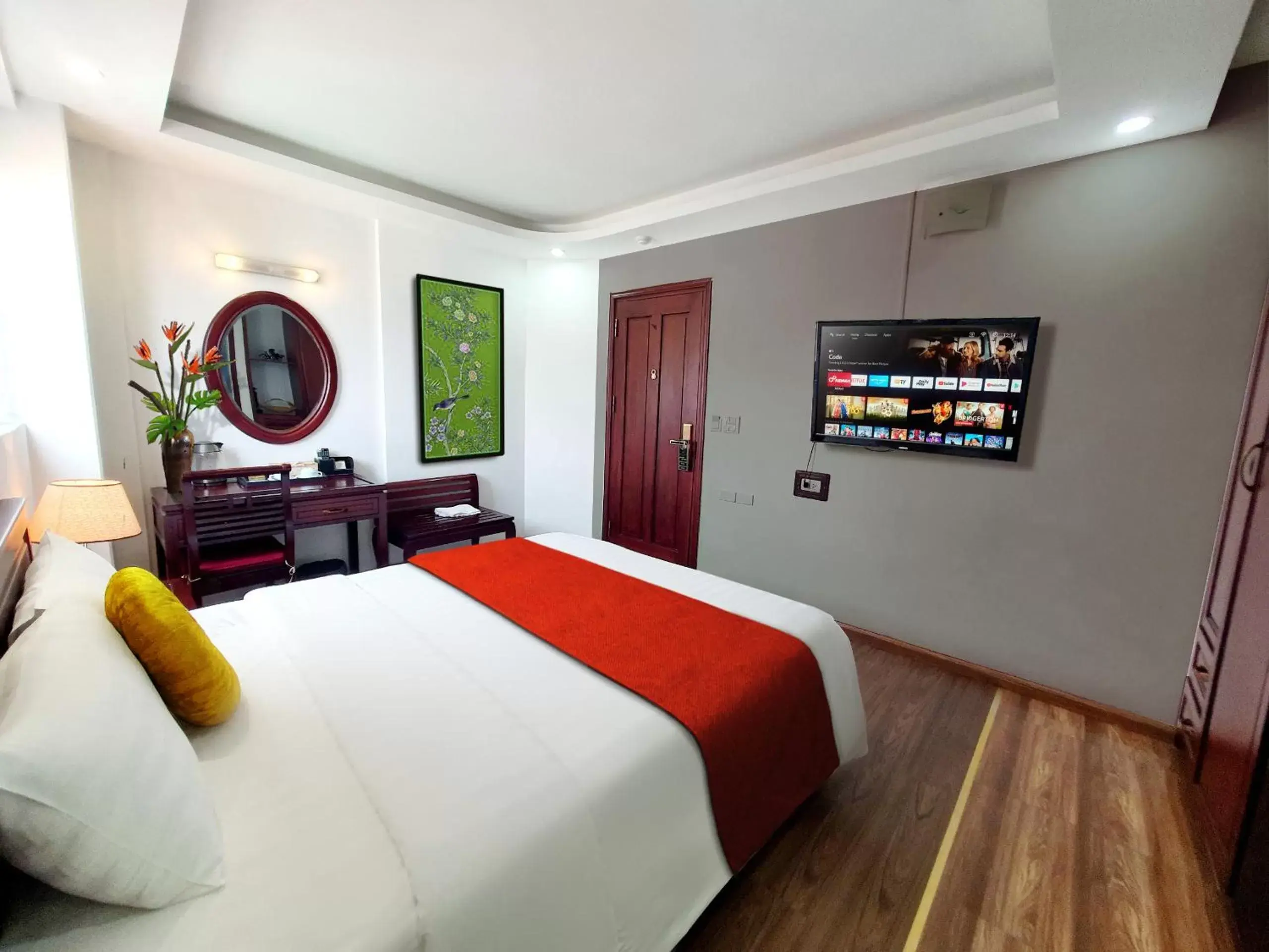 Bedroom in Hanoi Siva Luxury Hotel & Travel