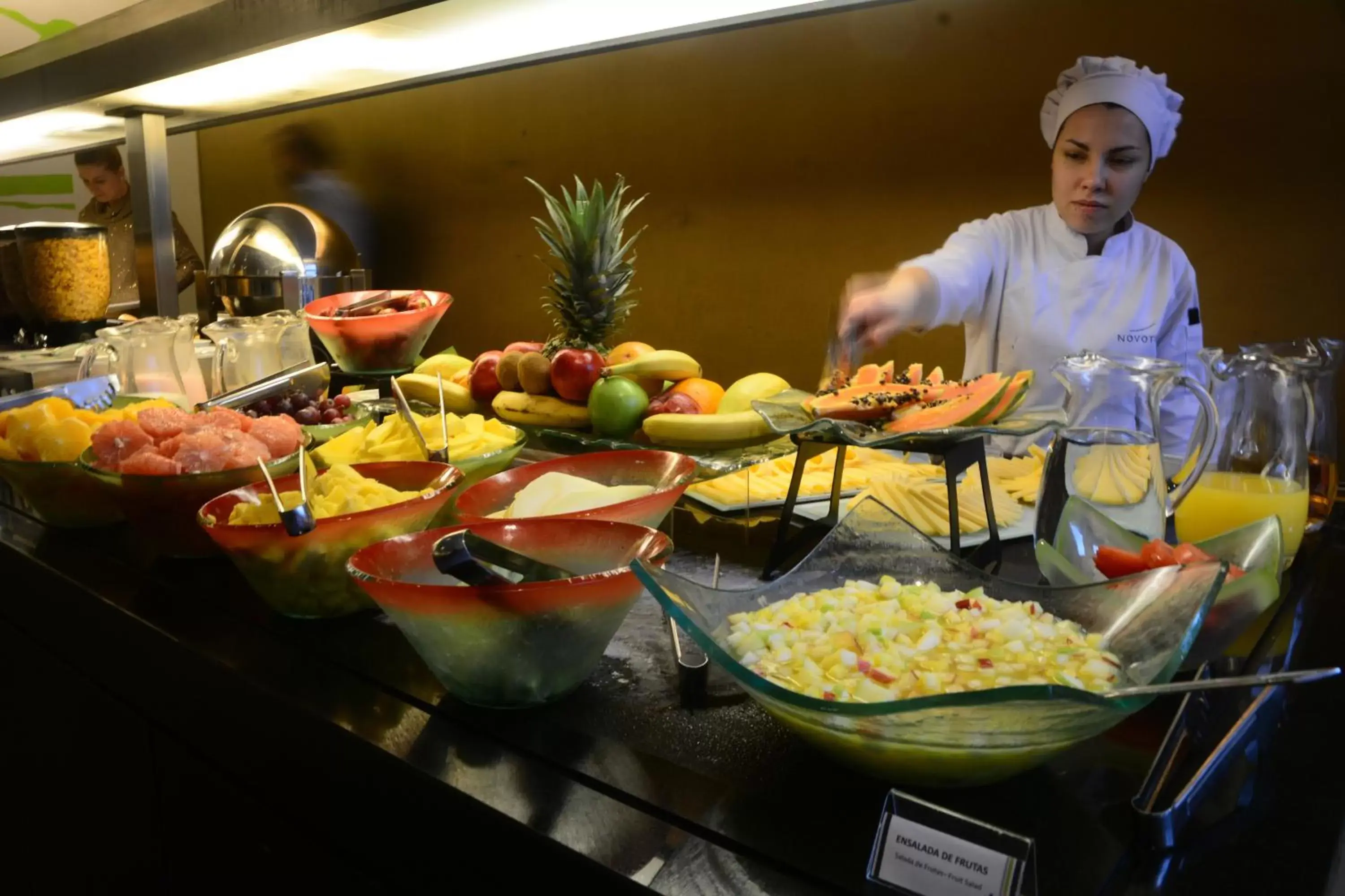 Buffet breakfast, Food in Novotel Buenos Aires