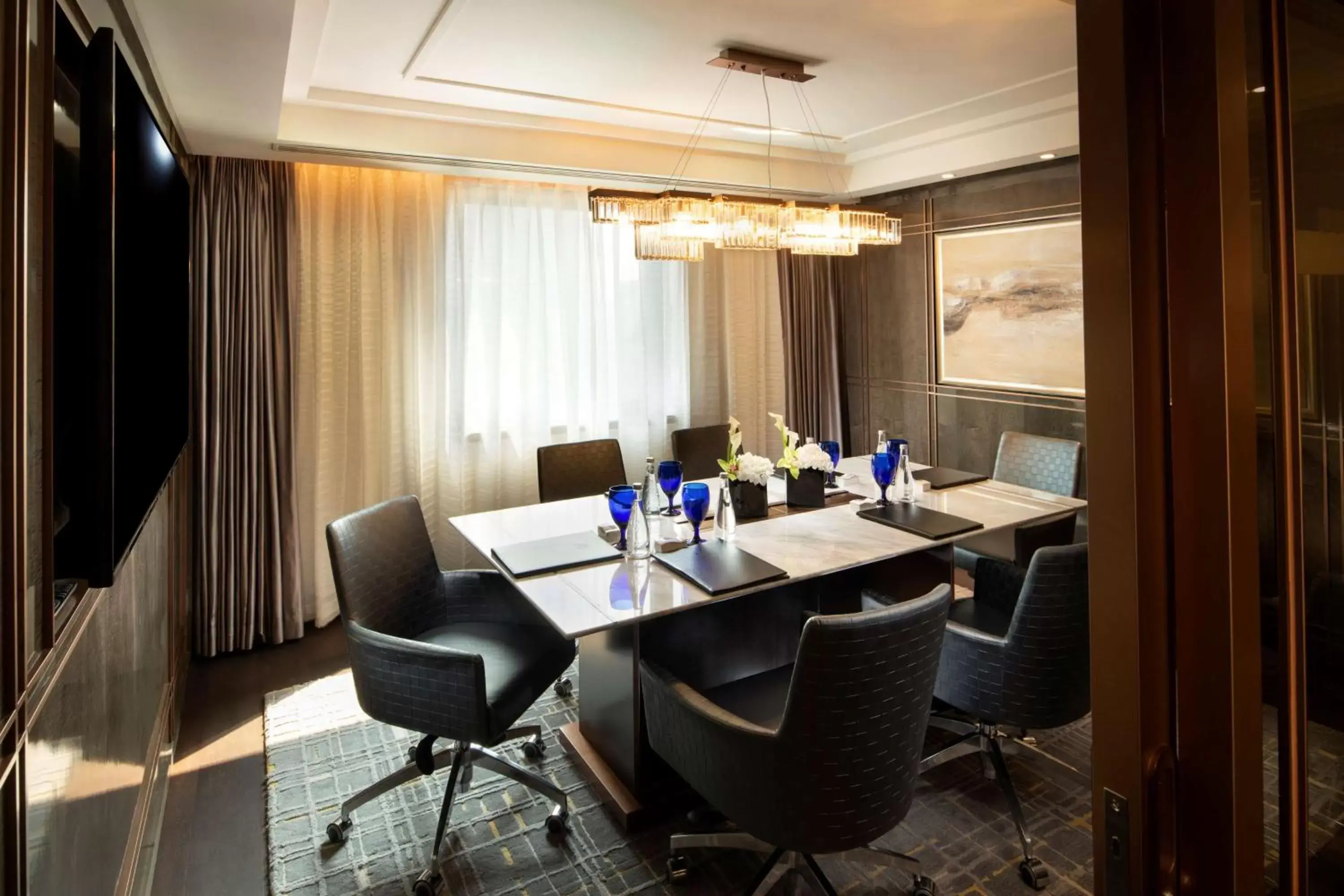 Meeting/conference room in Kempinski Hotel Beijing Yansha Center