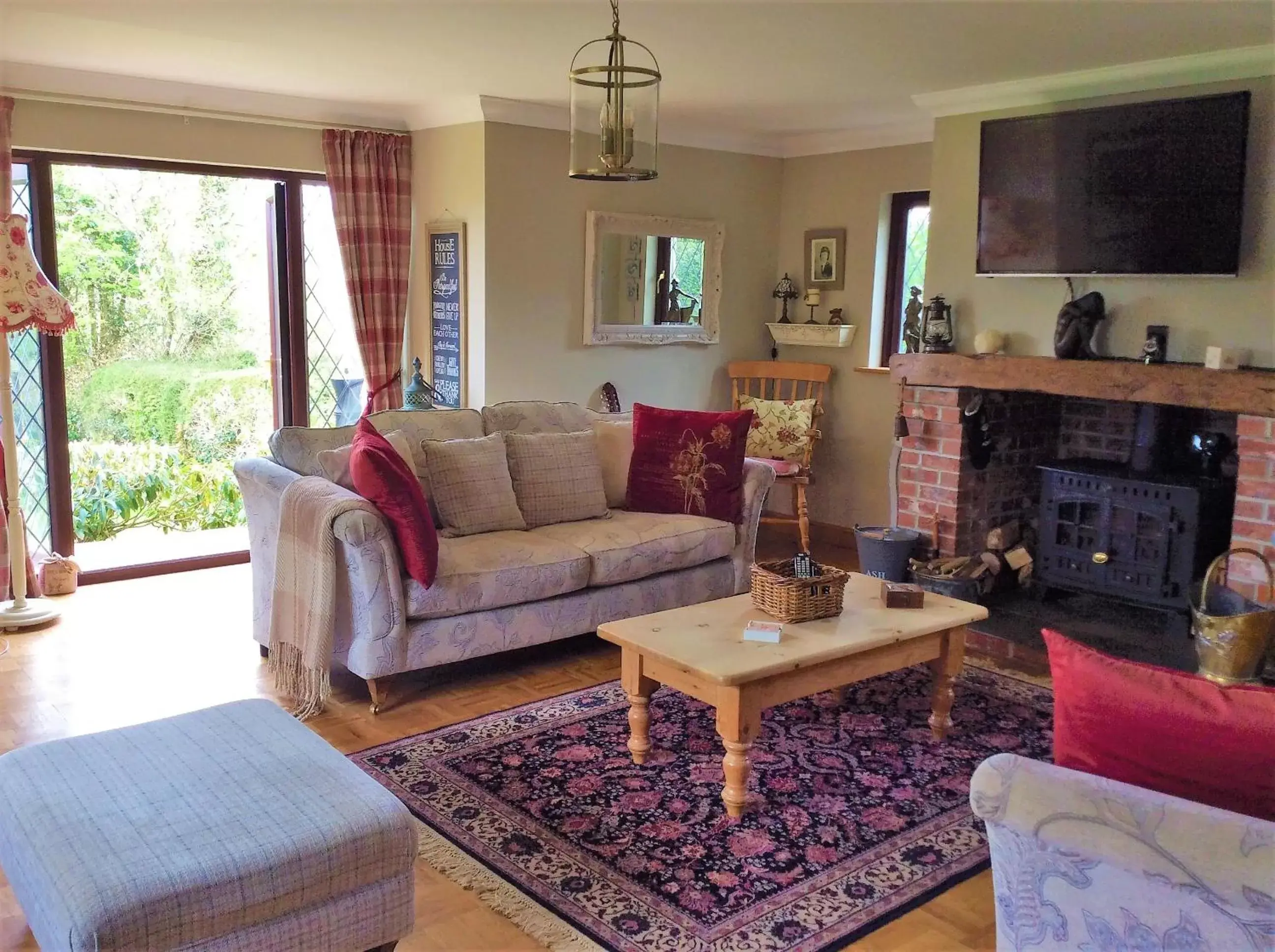 Living room, Seating Area in Bosvean House Bed & Breakfast