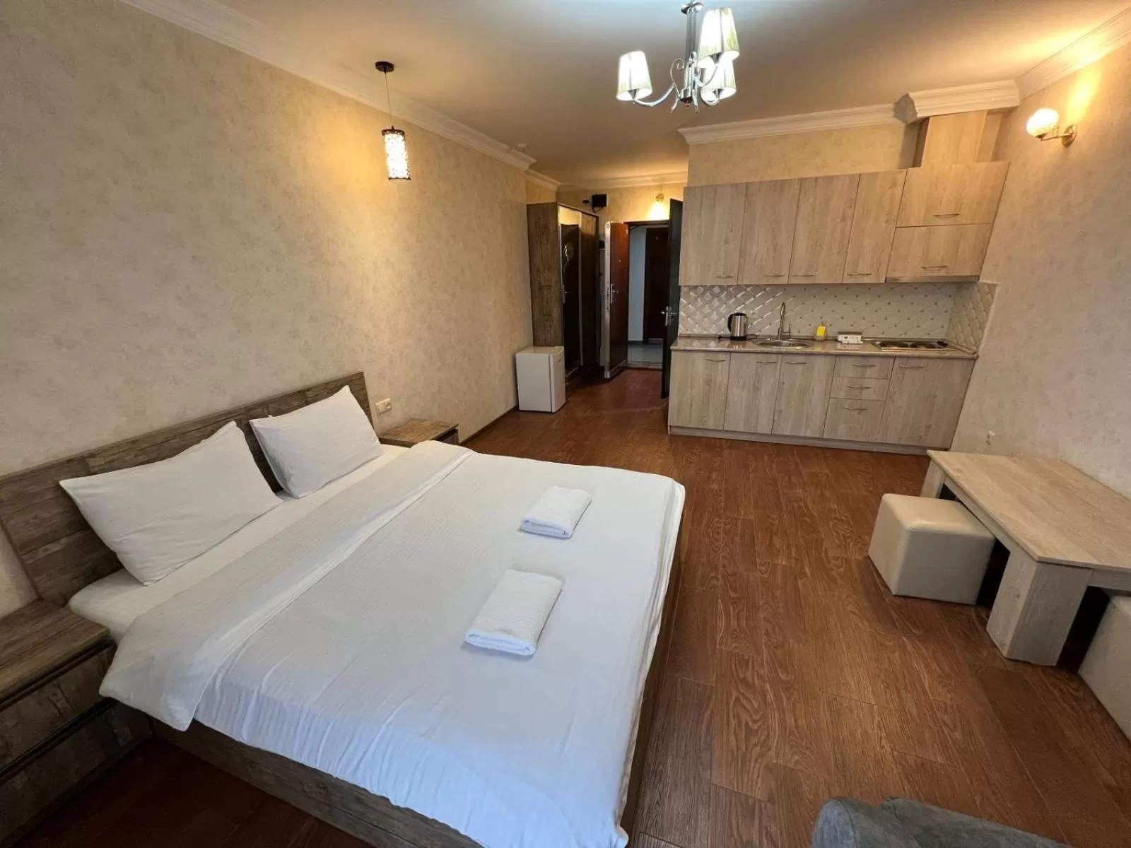 Bed in Holiday Lux Sea Towers Batumi