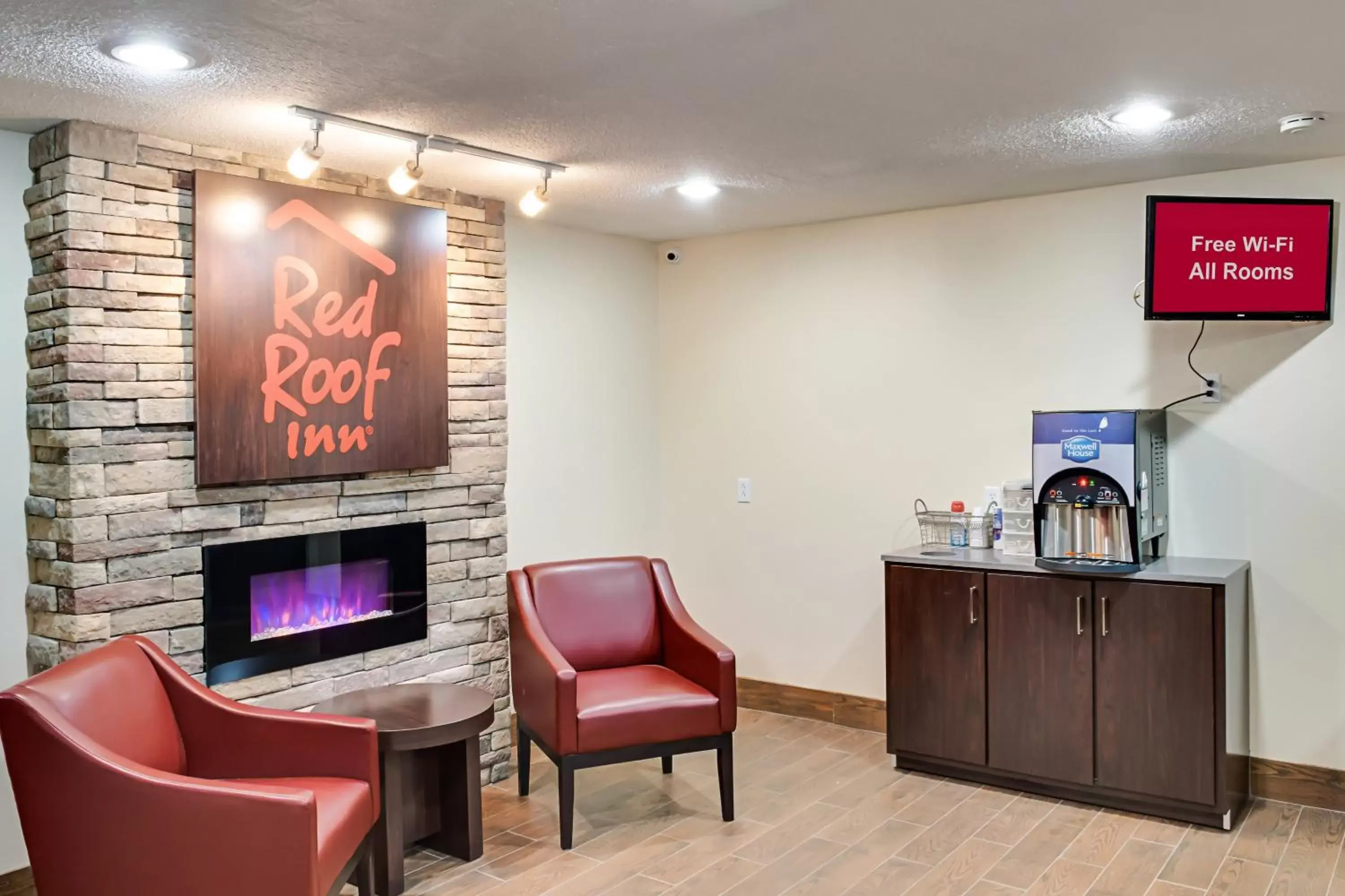 Lobby or reception, Lobby/Reception in Red Roof Inn Indianapolis East