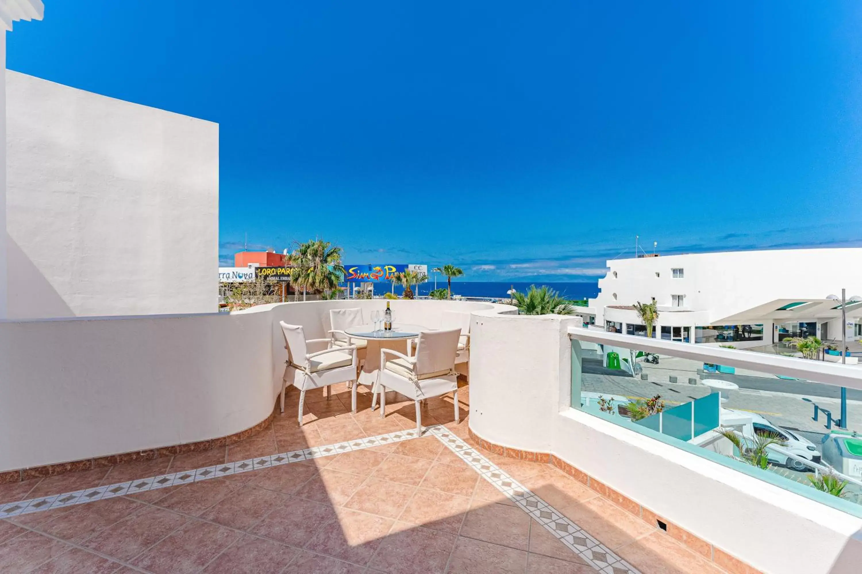 Balcony/Terrace in Flamingo Suites Boutique Hotel