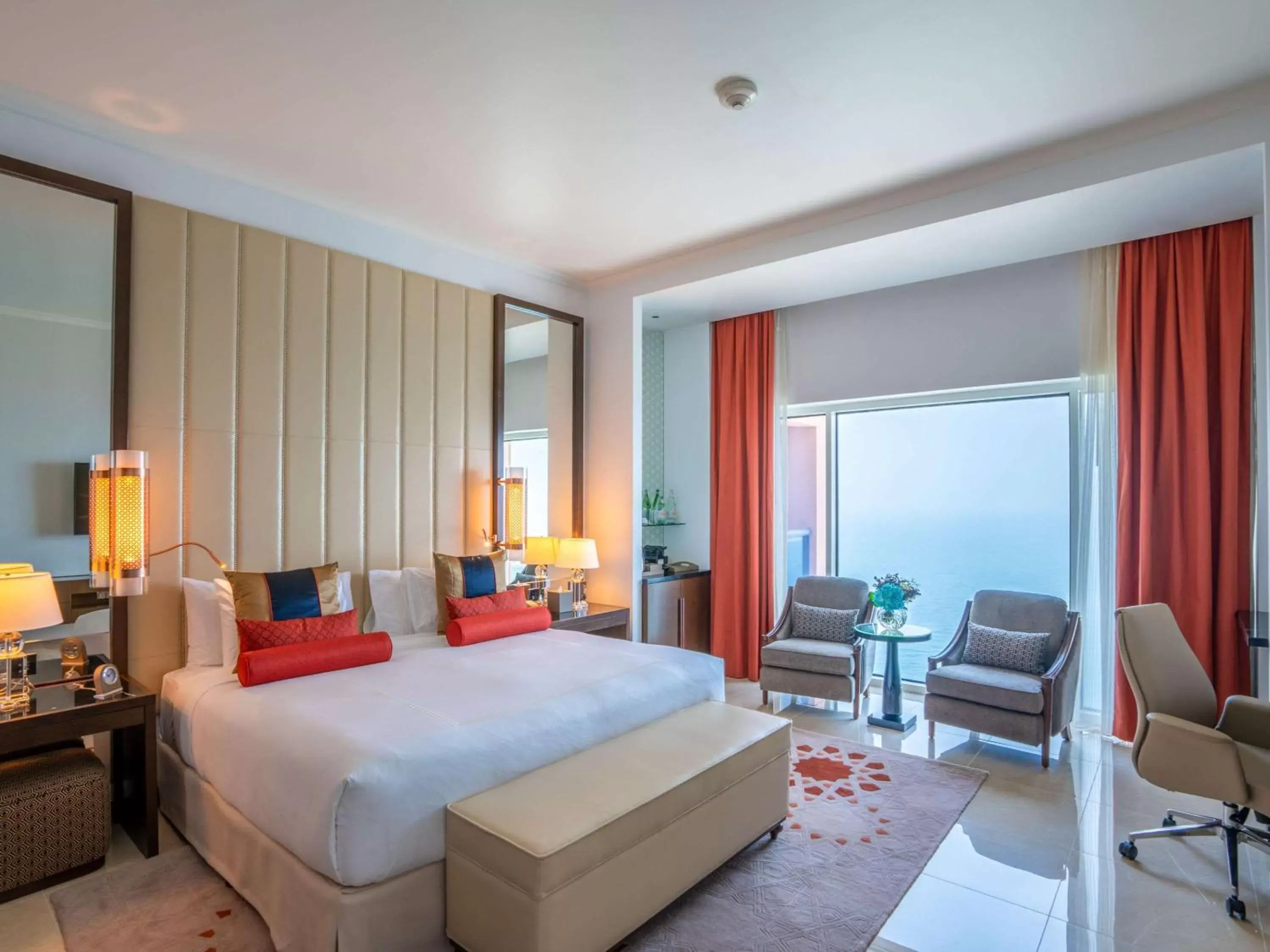Bedroom in Rixos Marina Abu Dhabi