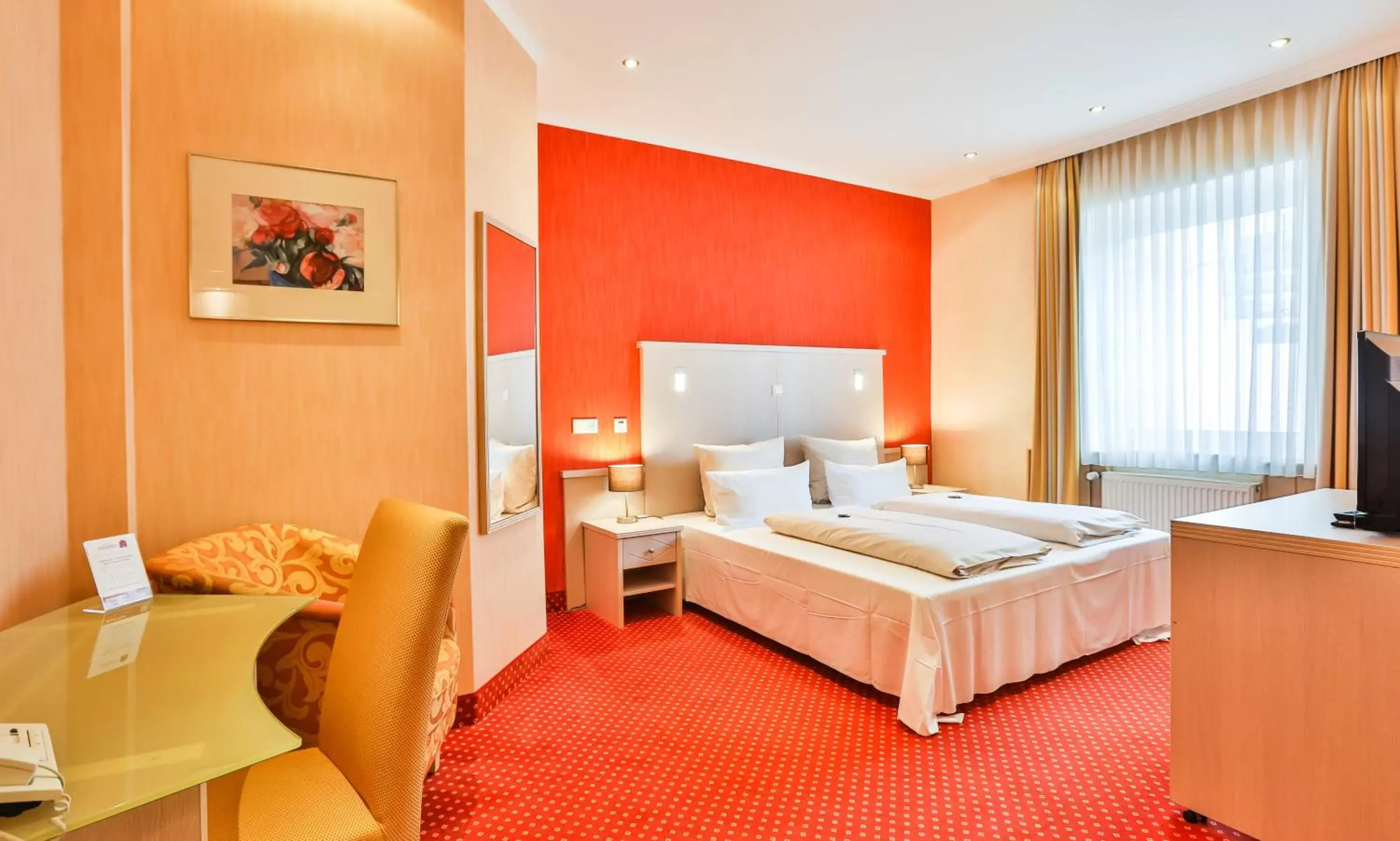 Comfort Double Room in Hotel Stadt Kappeln Comfort Double Room in Hotel Stadt Kappeln