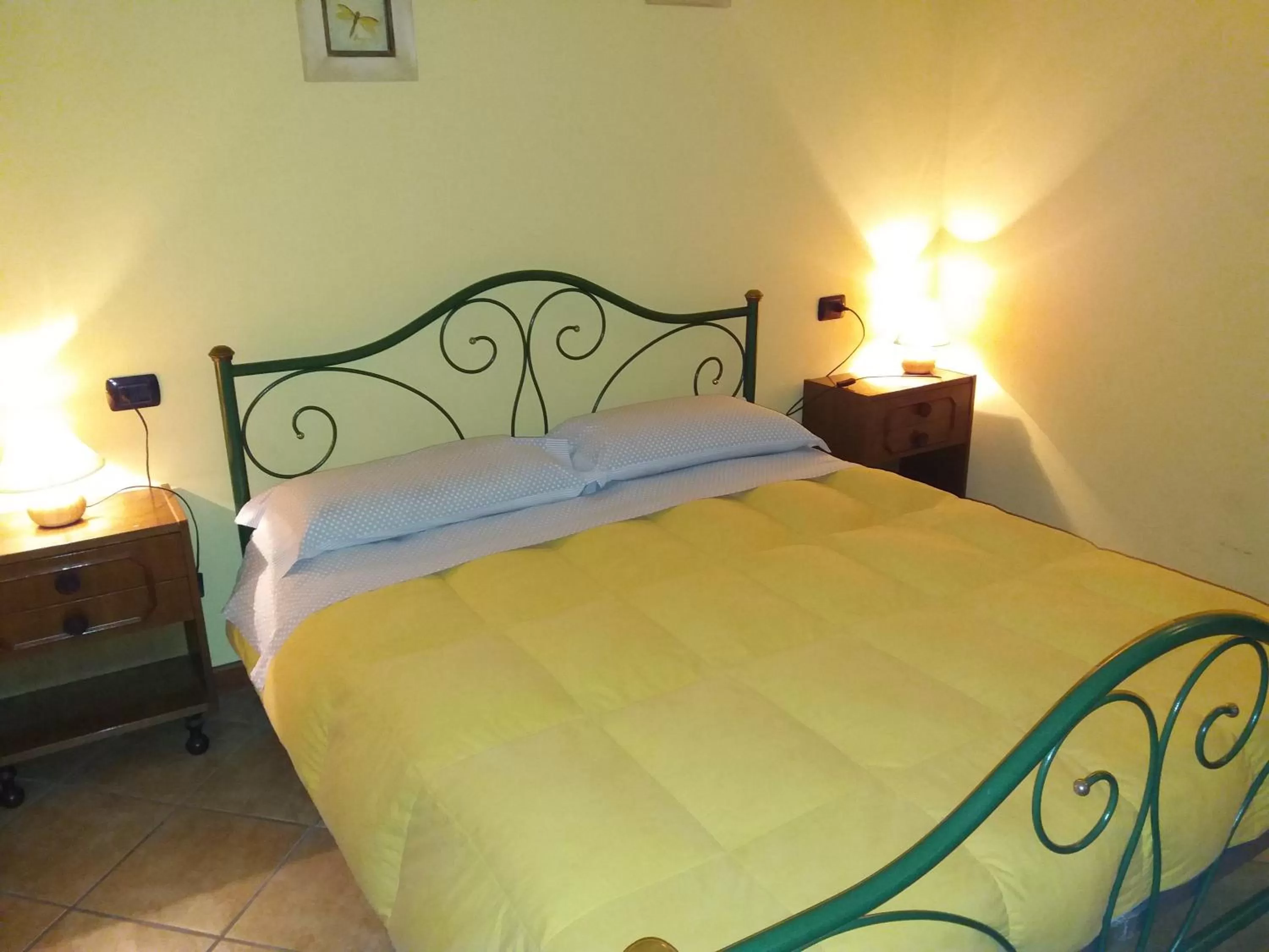 Bedroom, Bed in B&B Al Tramonto