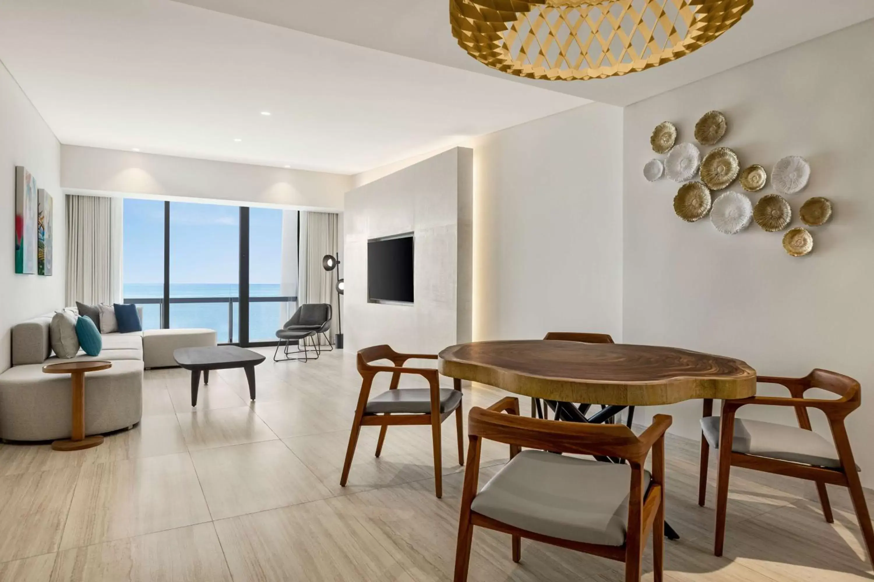 Bedroom, Dining Area in Hilton Cancun, an All-Inclusive Resort