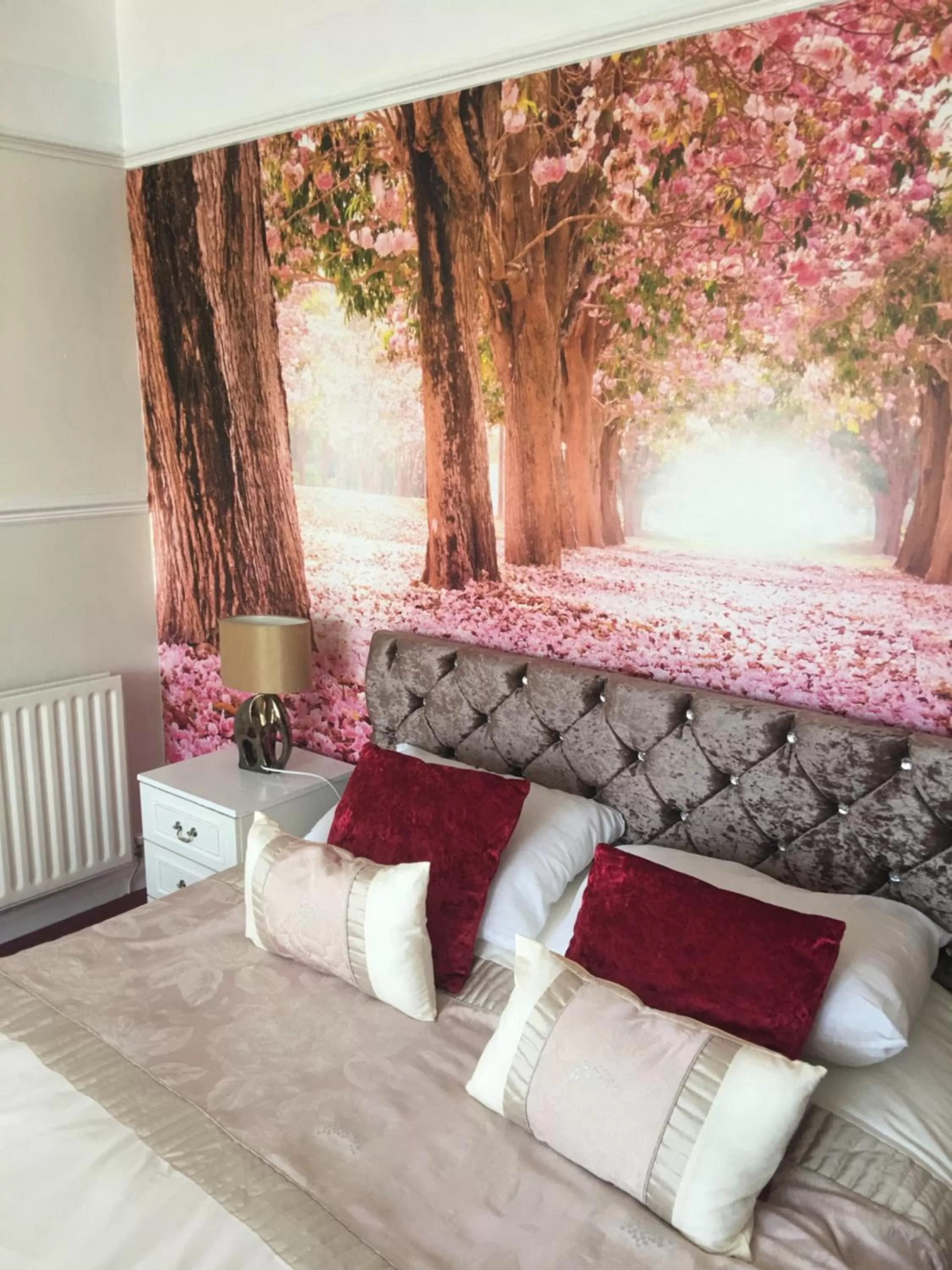 Decorative detail, Bed in Jasmine House