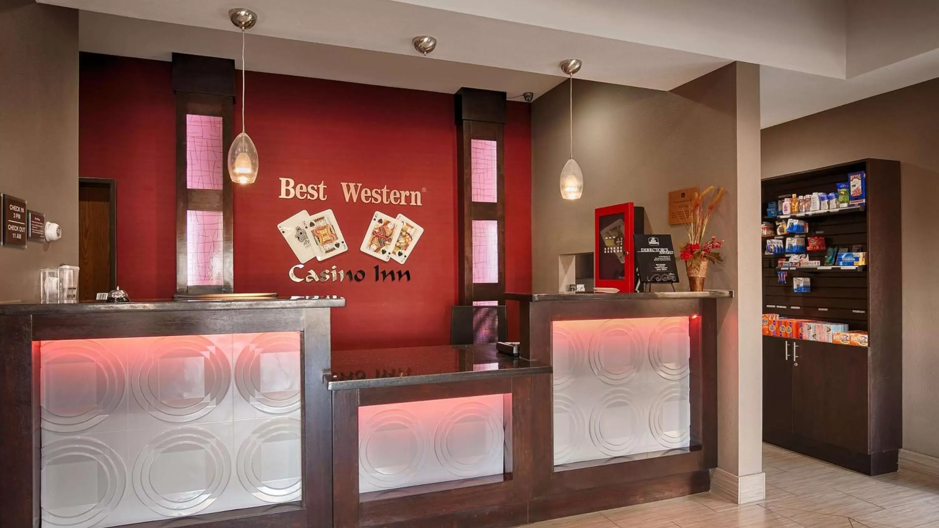 Lobby or reception in Best Western Casino Inn