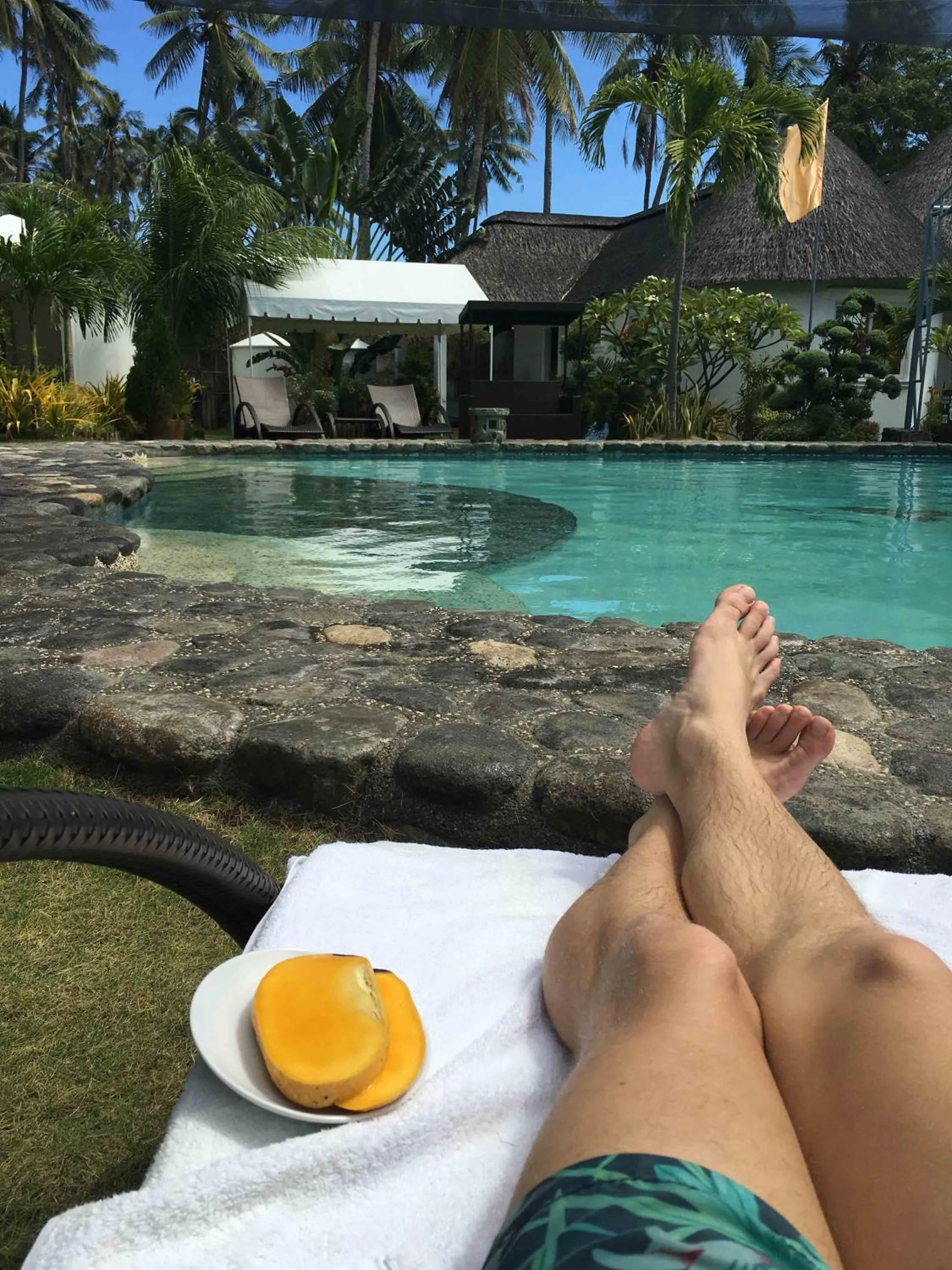 Swimming pool in White Chocolate Hills Resort