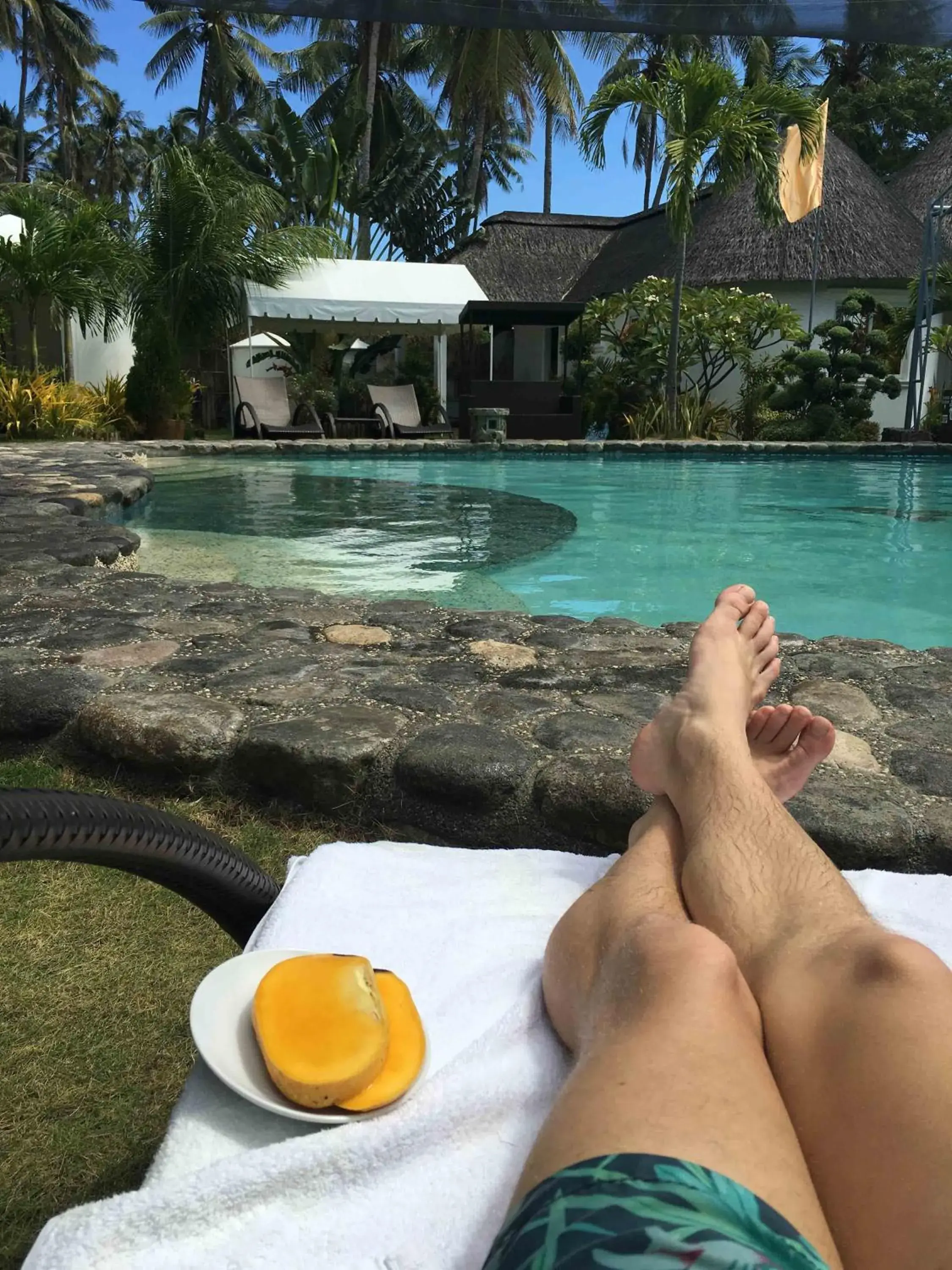 Swimming pool in White Chocolate Hills Resort Swimming pool in White Chocolate Hills Resort