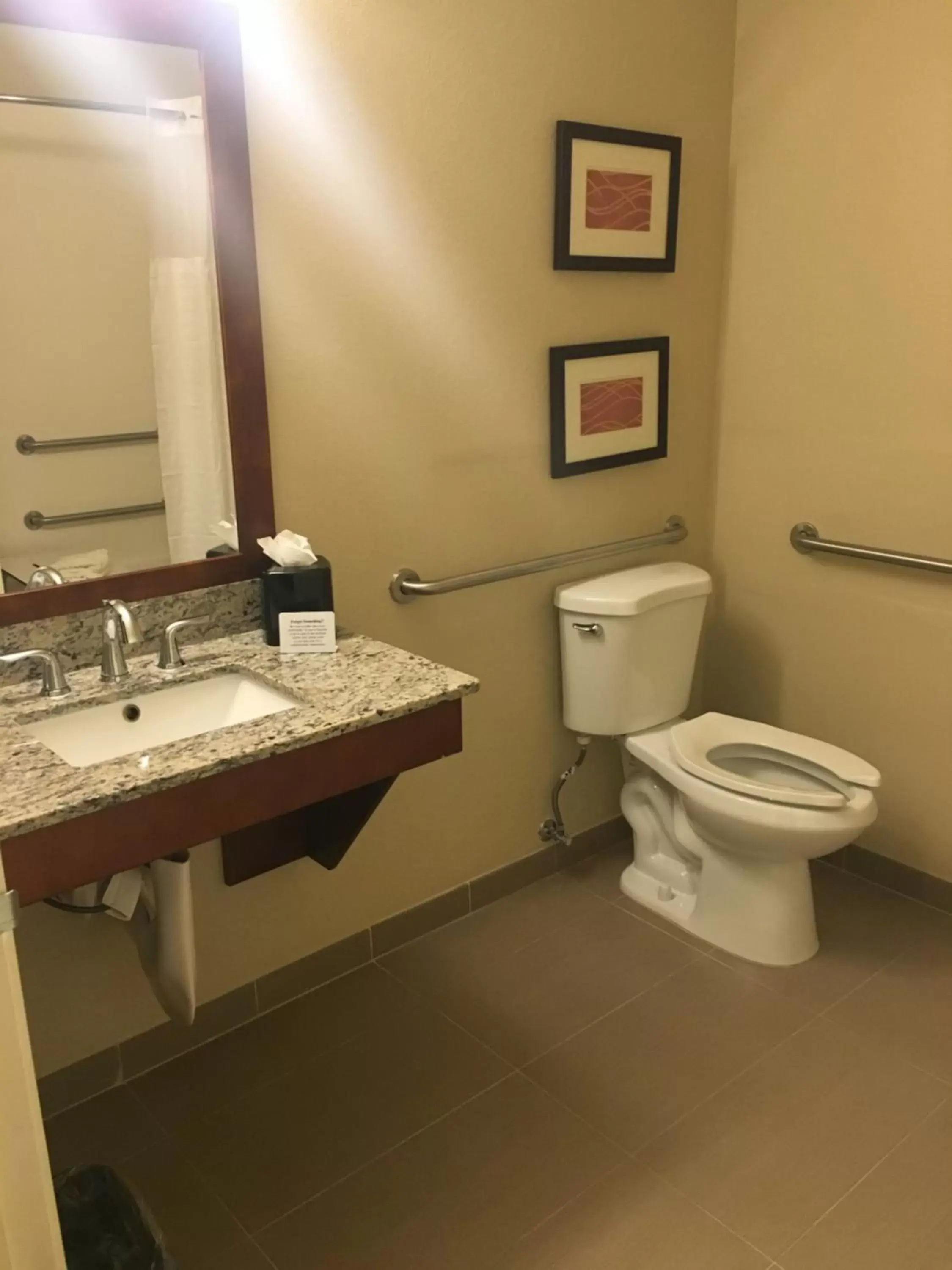 Toilet, Bathroom in Comfort Inn & Suites Rocklin