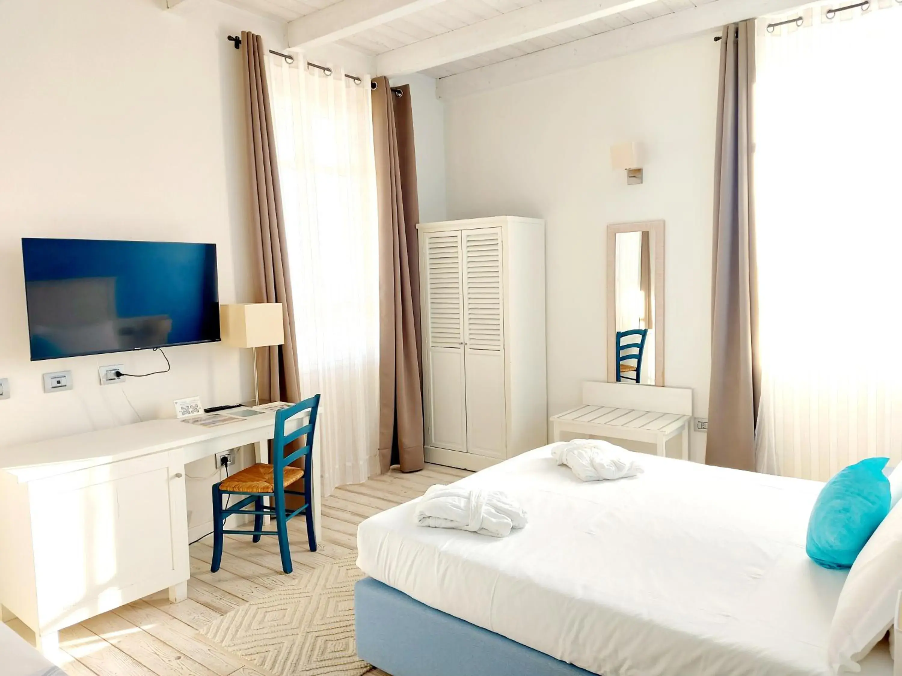 Bed in Hotel La Villa Del Mare