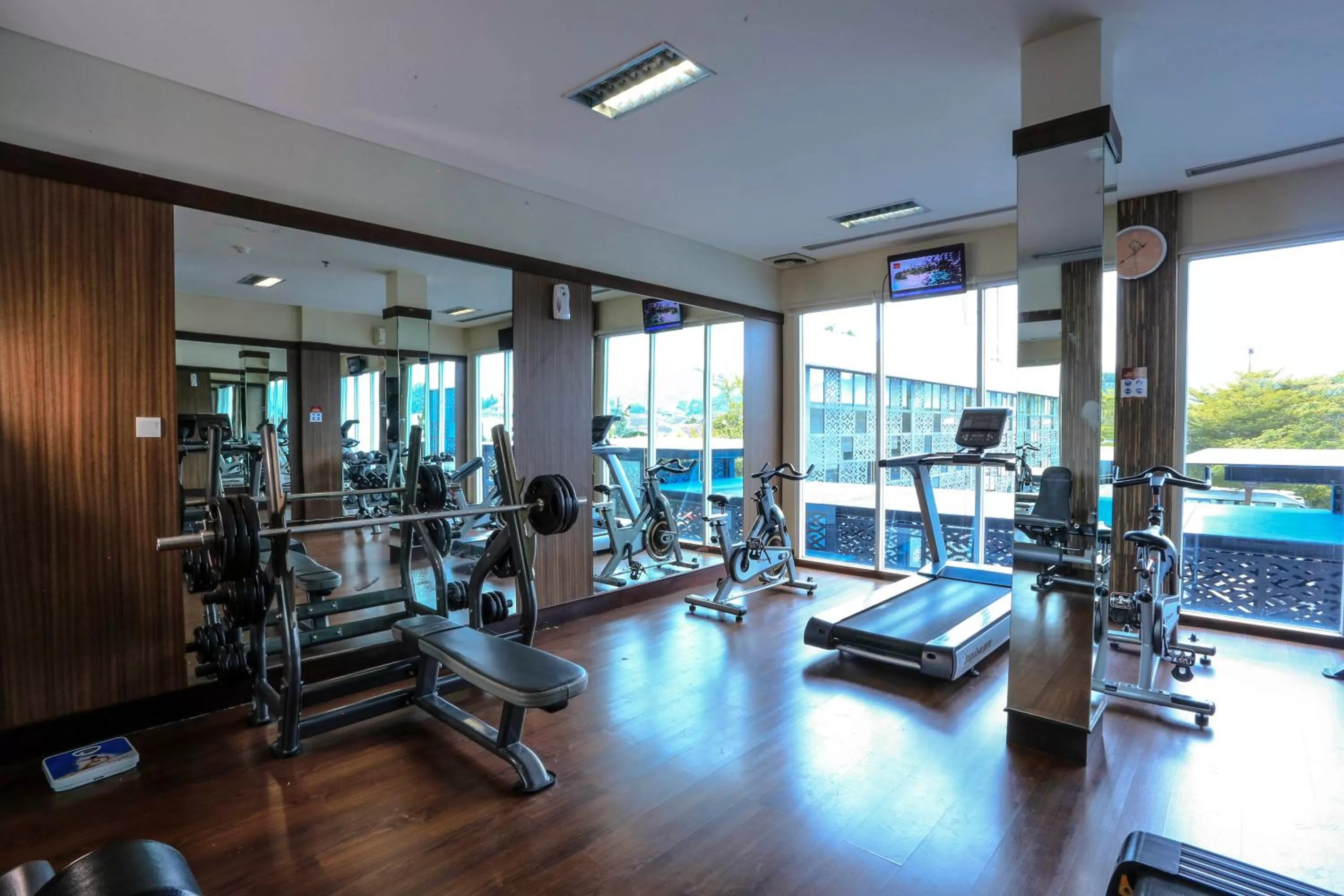 Fitness centre/facilities in Emersia Hotel and Resort