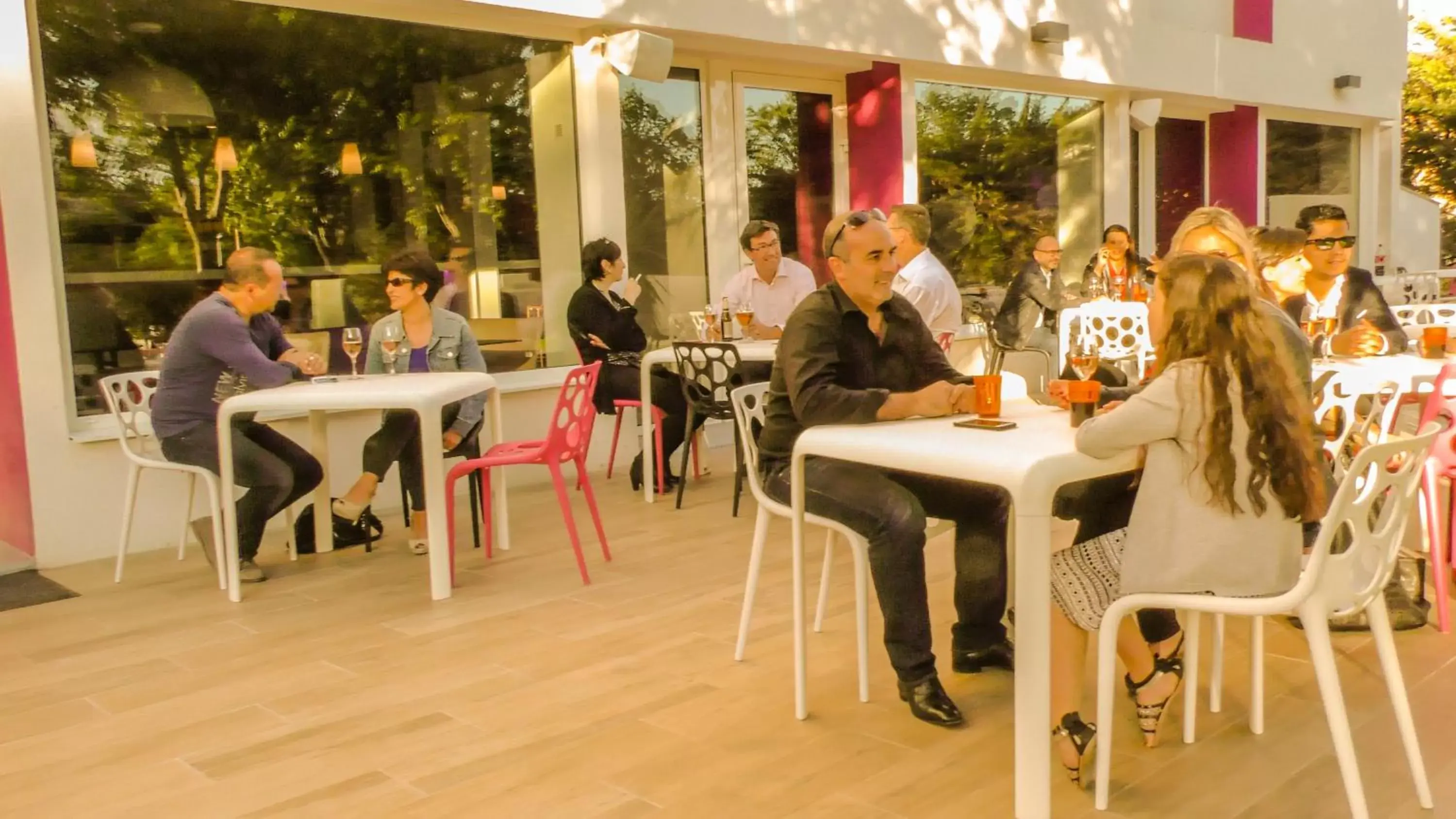 Balcony/Terrace in Best Western Hotelio Montpellier Sud