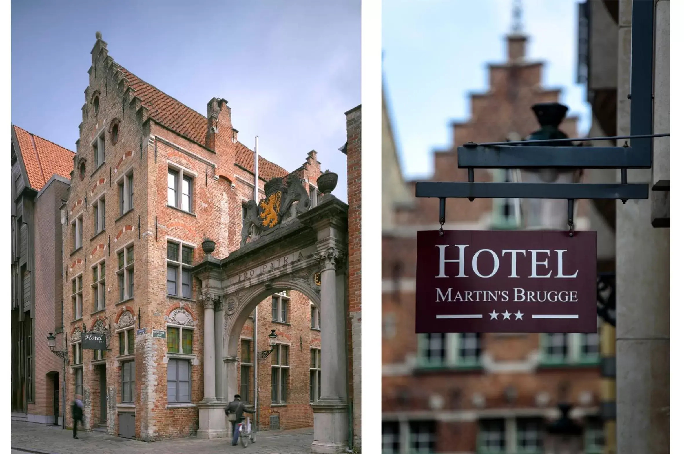 Facade/entrance, Property Building in Martin's Brugge