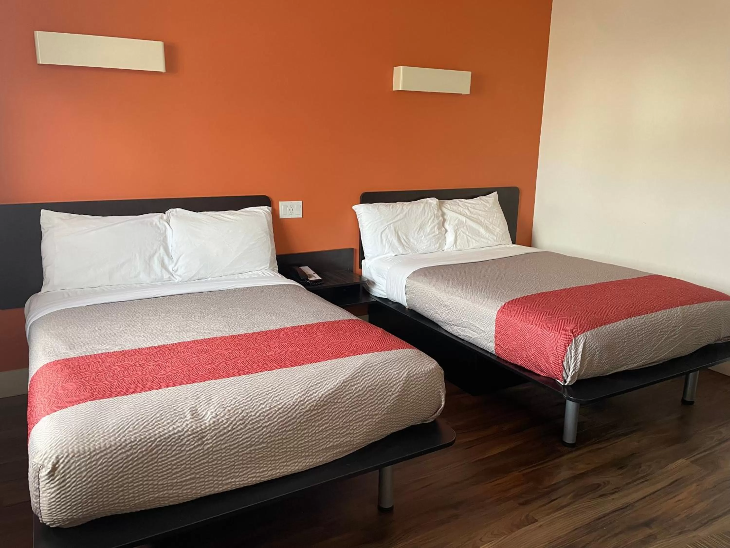 Bedroom, Bed in Motel 6-Moncton, NB