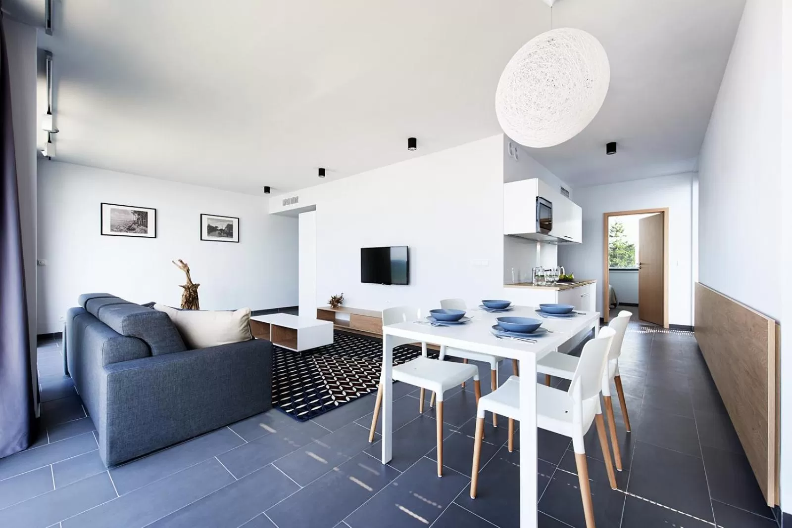 Kitchen or kitchenette in Boulevard Ustronie Morskie by Zdrojowa