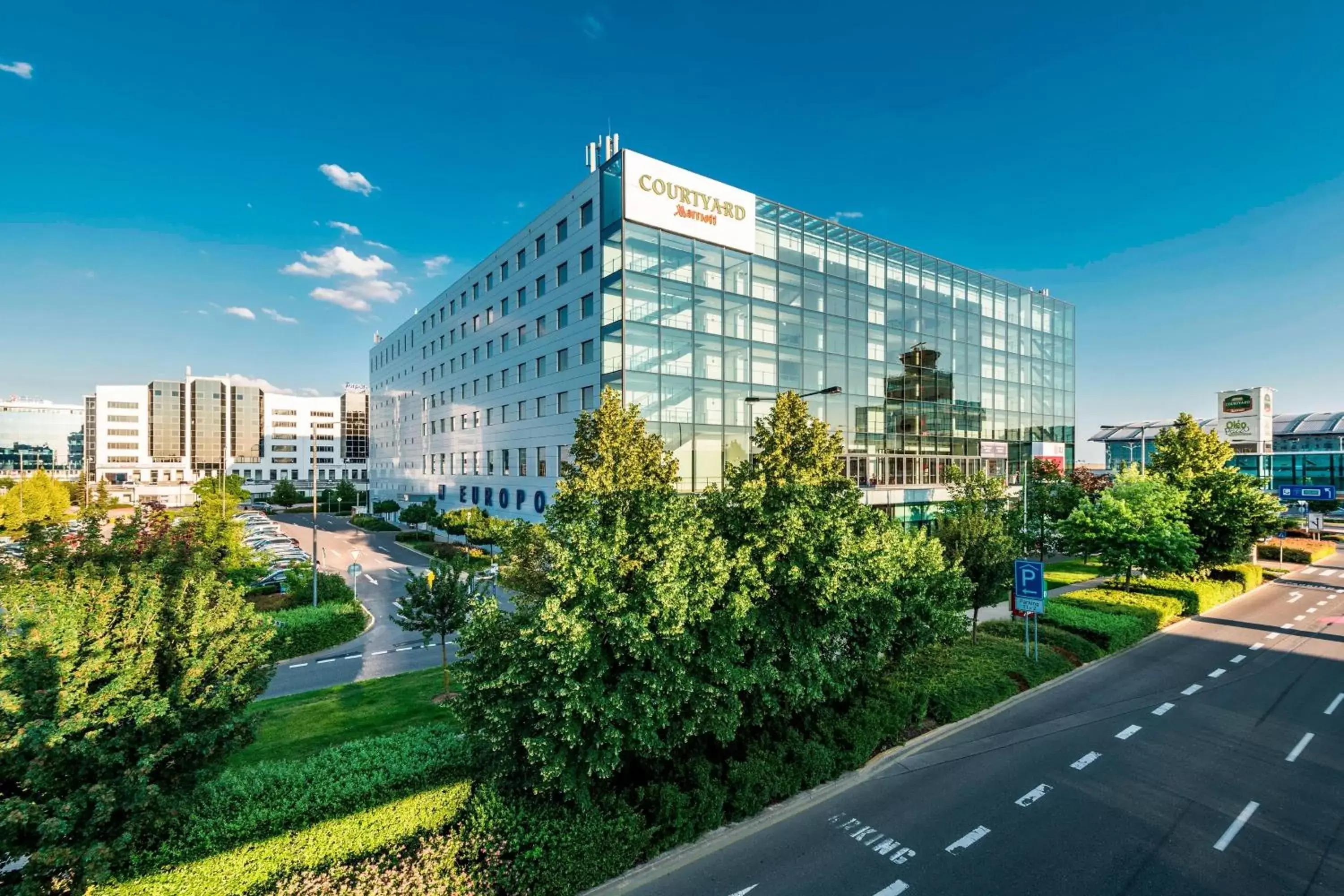 Property Building in Courtyard by Marriott Prague Airport