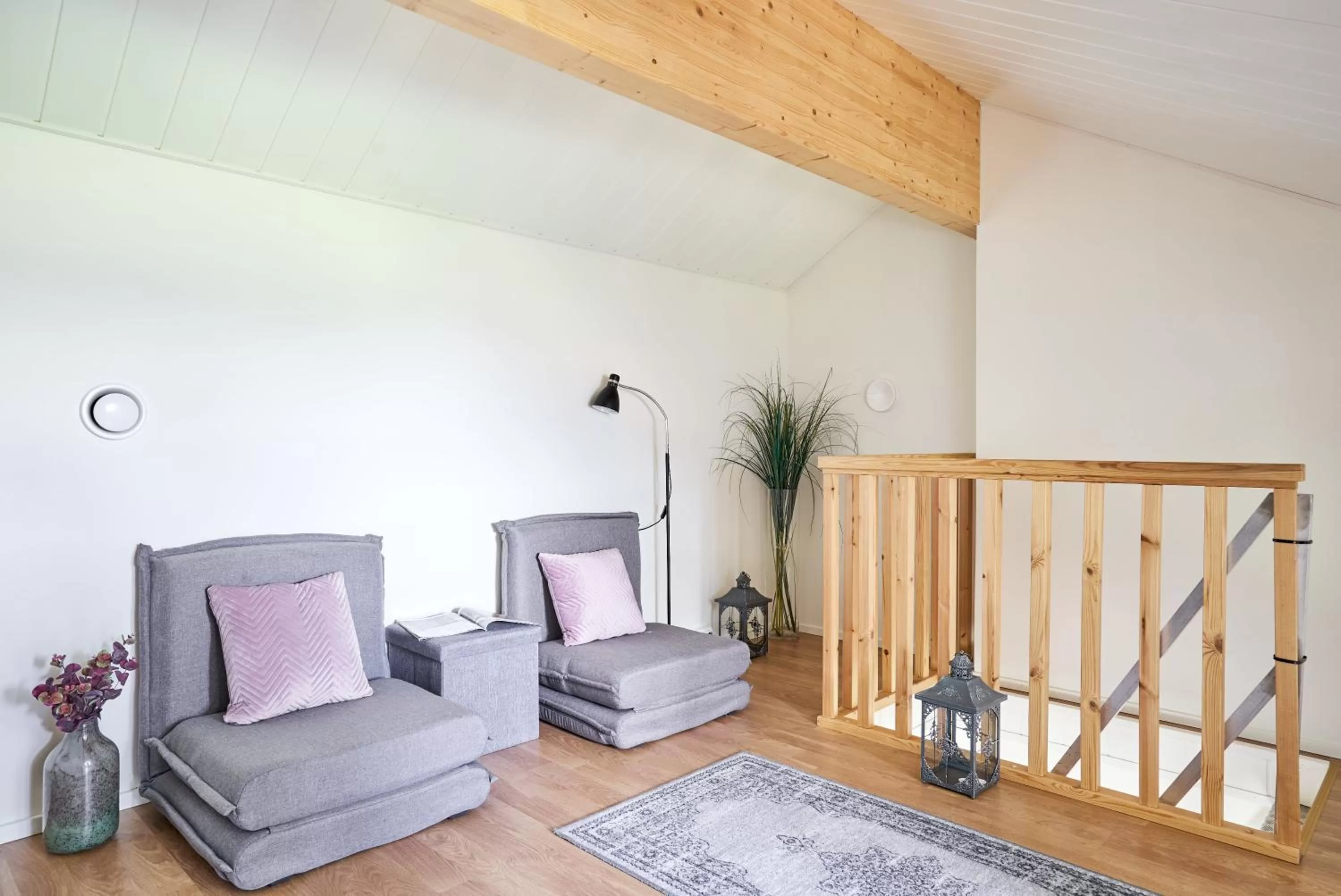 Seating area in Hotel Villa Molnby