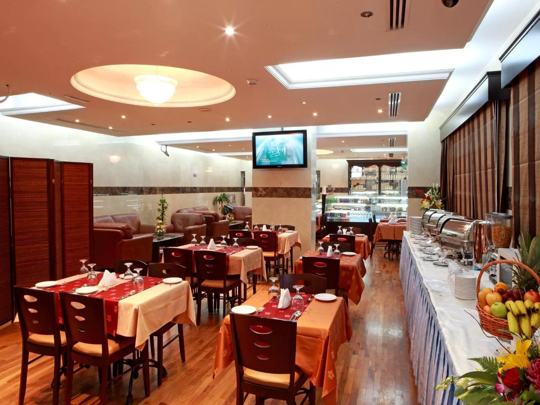 Restaurant/places to eat in Rose Garden Hotel Apartments - Al Barsha, Near Metro Station