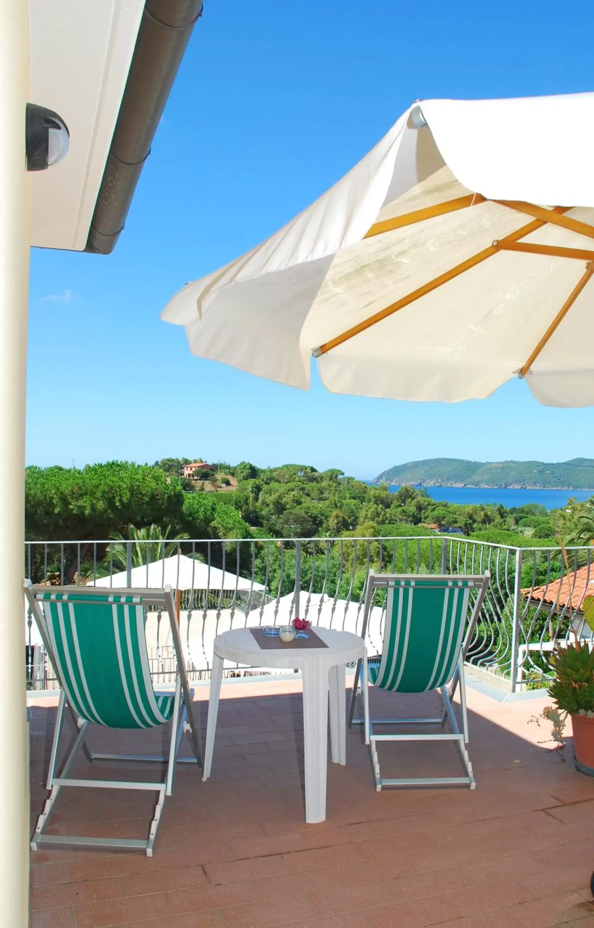 Balcony/Terrace in Hotel Villa Wanda