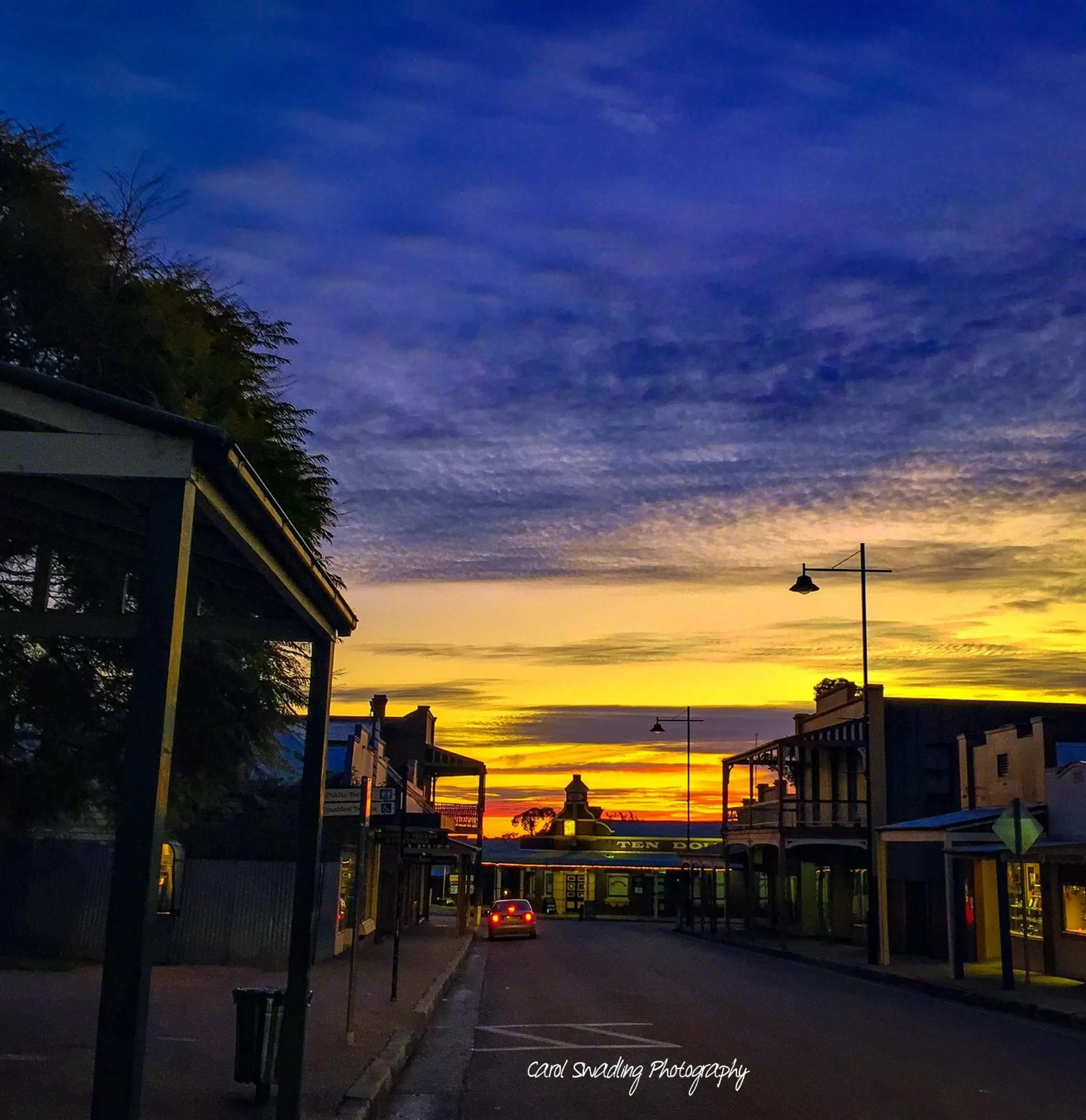 Street view in Ten Dollar Town Motel