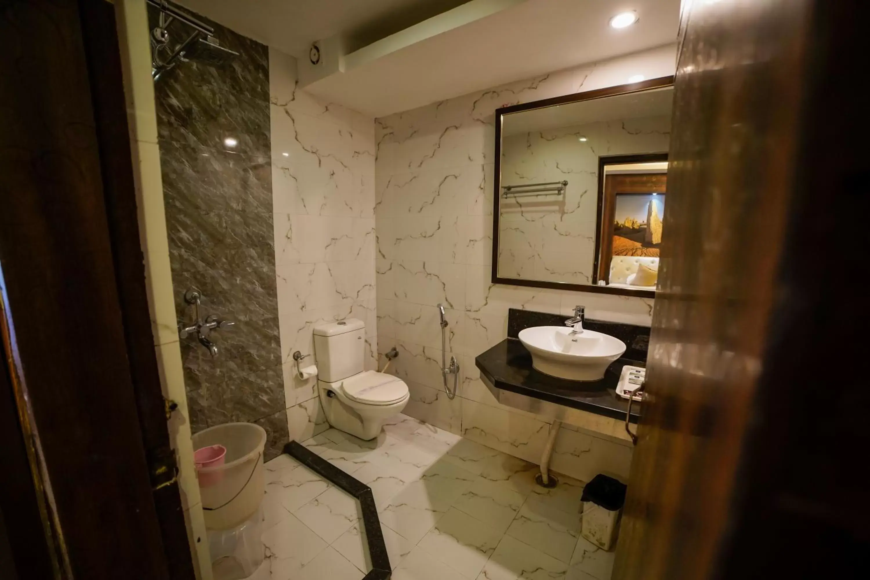 Toilet, Bathroom in Hotel Rajpur Heights