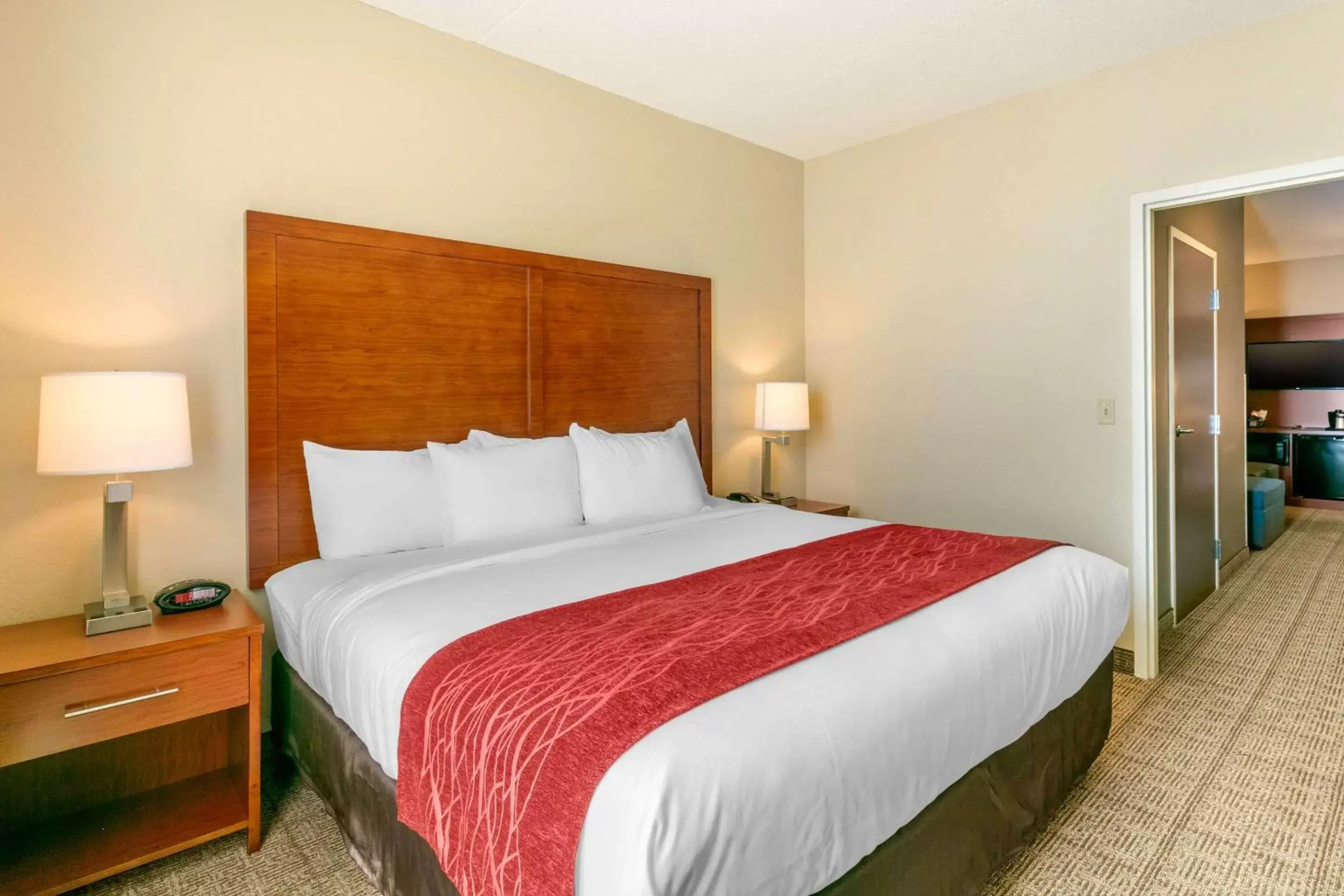 Photo of the whole room, Bed in Comfort Inn & Suites Nashville Franklin Cool Springs